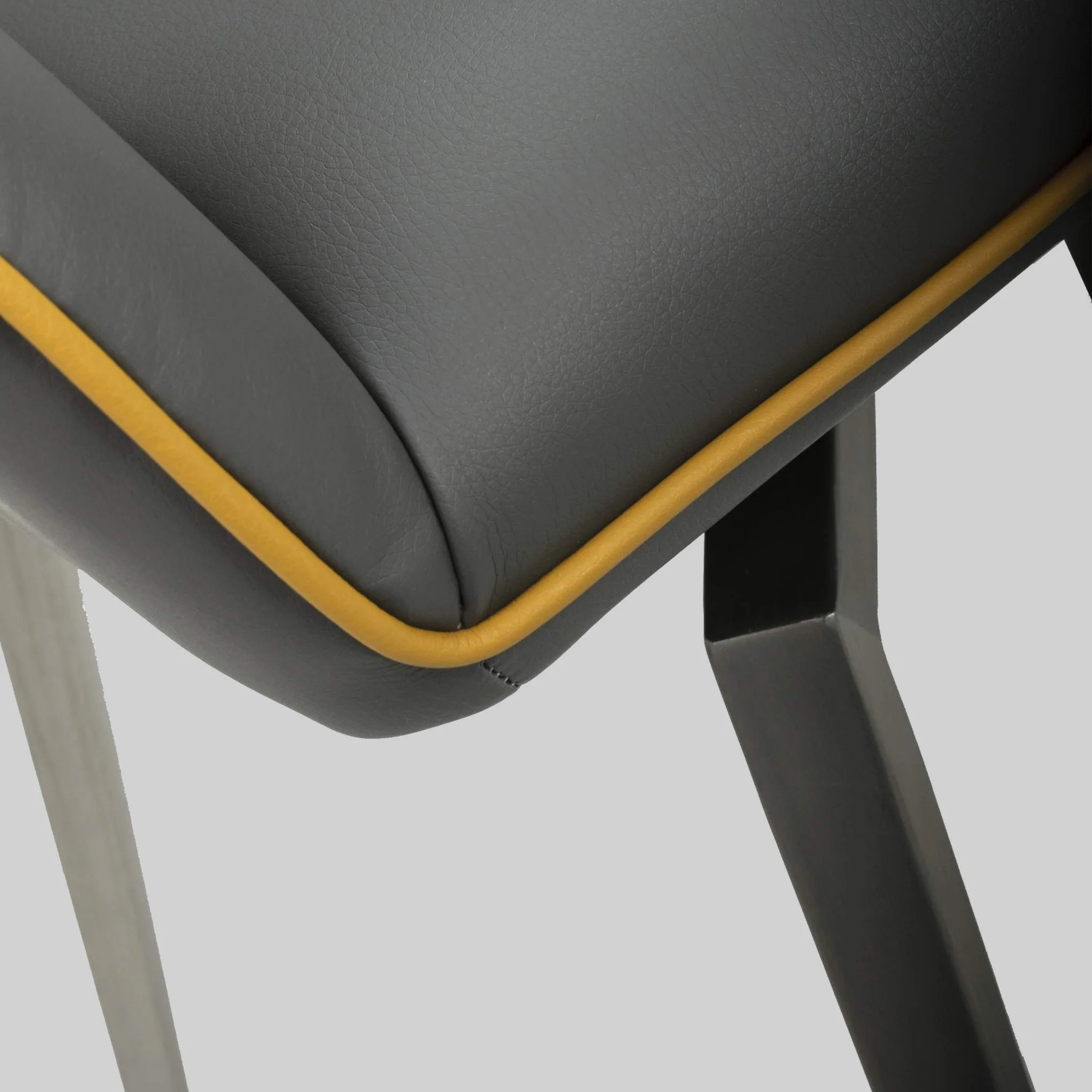Arlo Swivel Faux Leather Dining Chair - Image 8