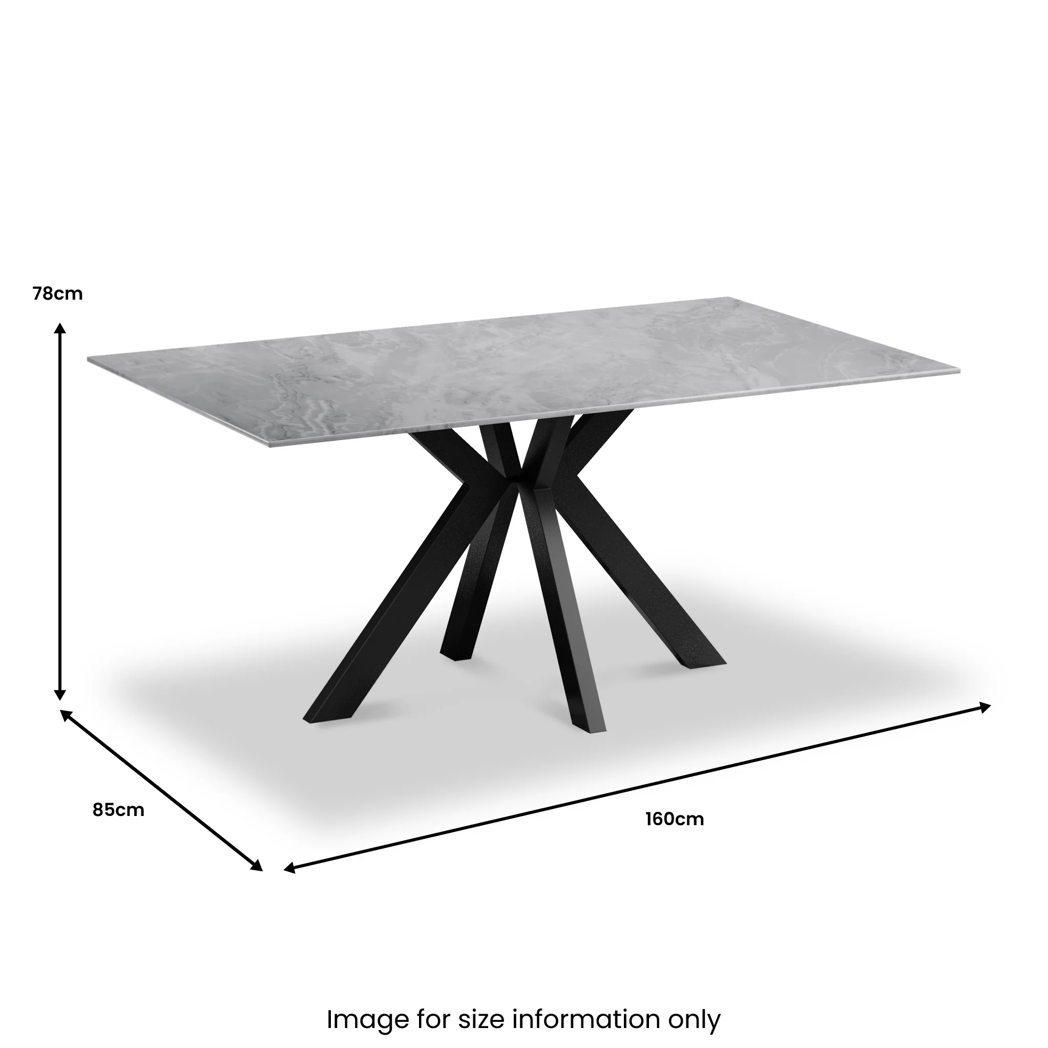 Arvell Ceramic Dining Table - Image 10