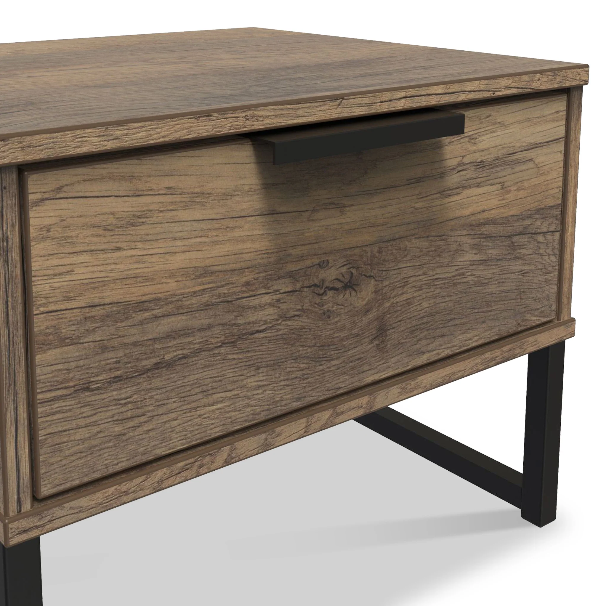 Ashbourne 1 Drawer Bedside Table - Image 10