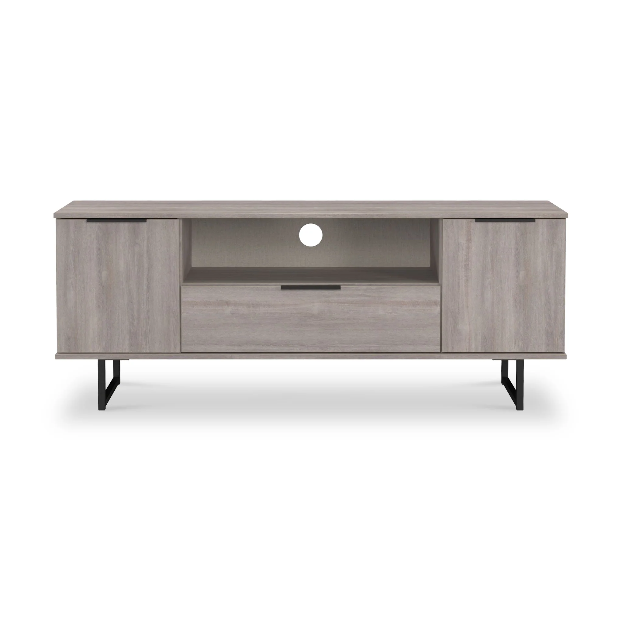 Ashbourne 2 Door 1 Drawer Wide TV Unit - Image 3