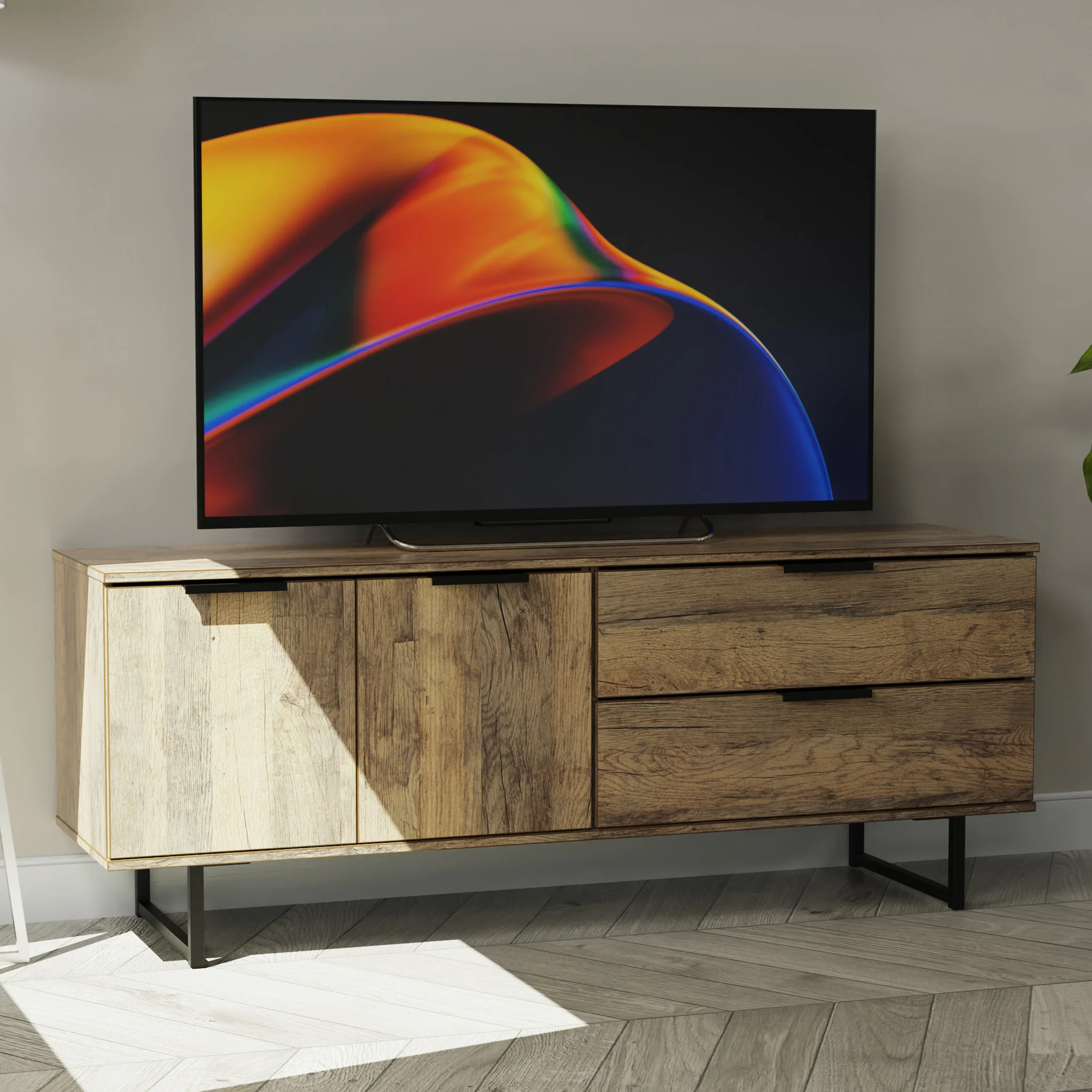Ashbourne 2 Drawer 2 Door Sideboard - Image 10