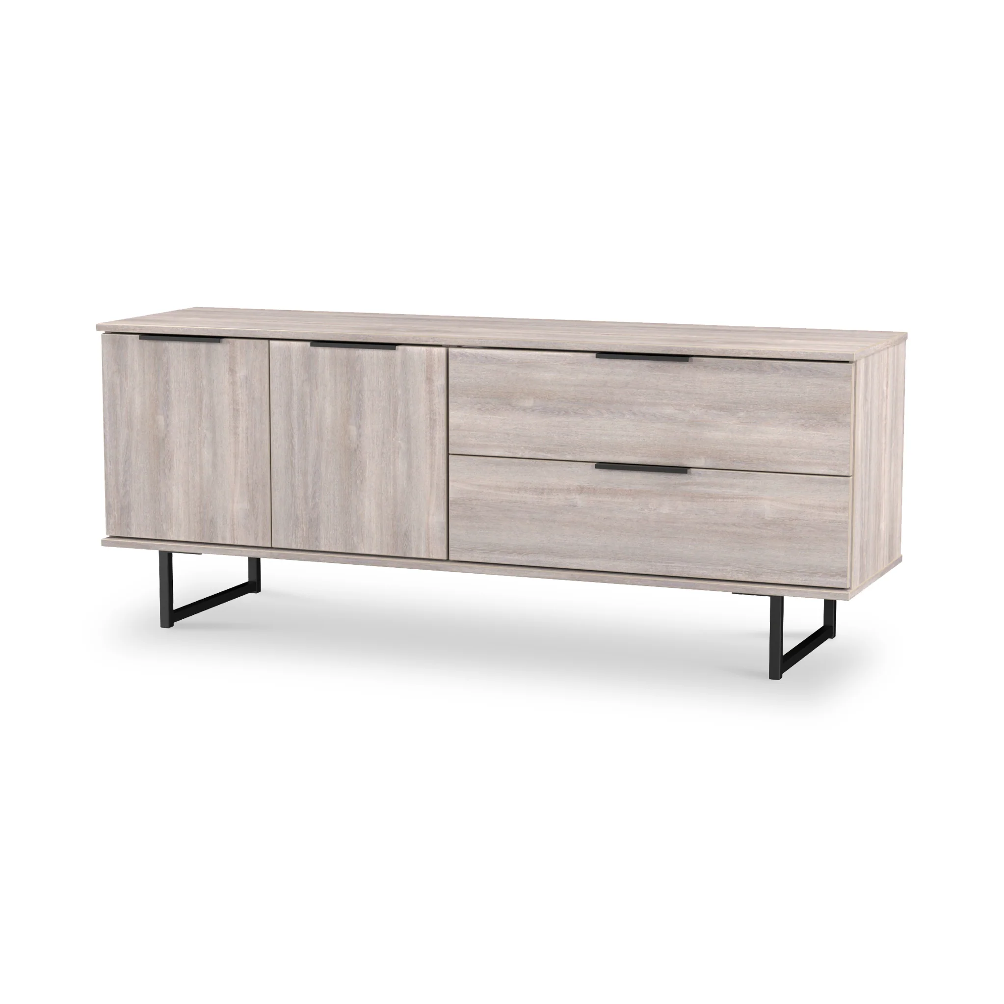 Ashbourne 2 Drawer 2 Door Sideboard - Image 3