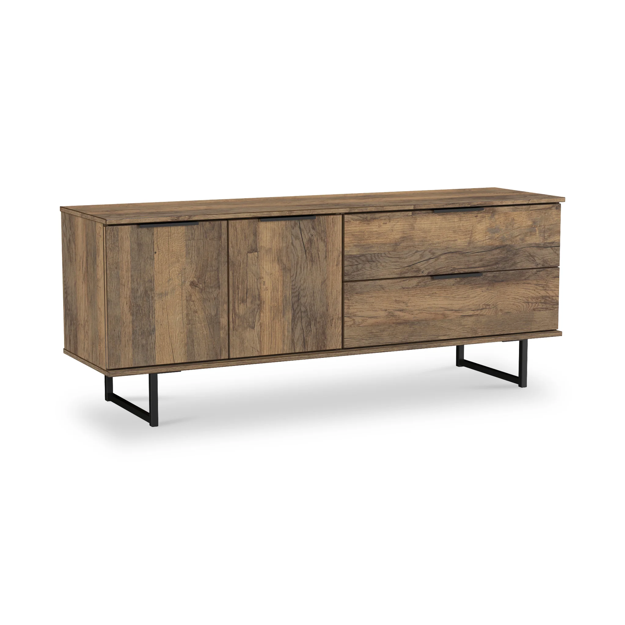 Ashbourne 2 Drawer 2 Door Sideboard - Image 9