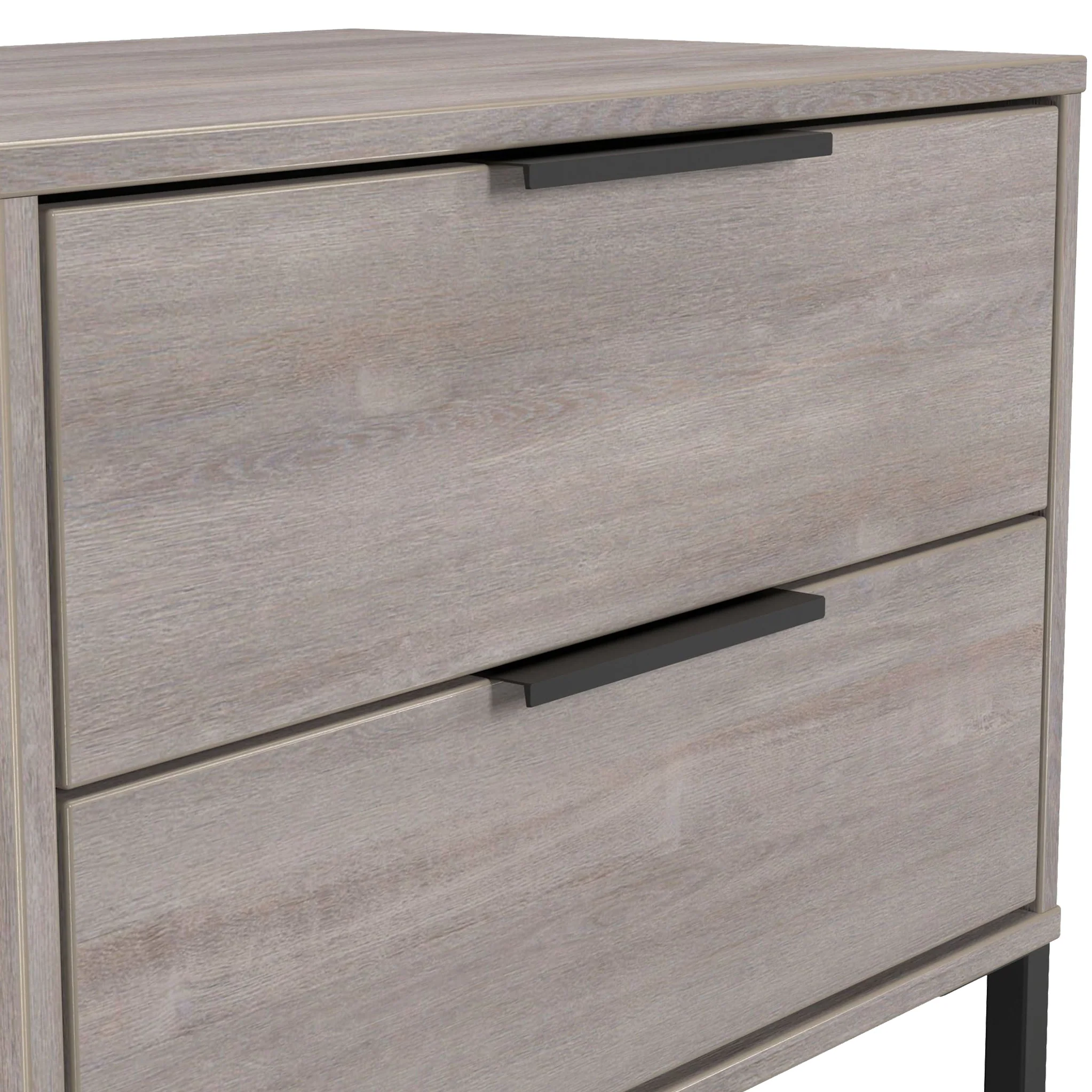 Ashbourne 2 Drawer Side Table - Image 5