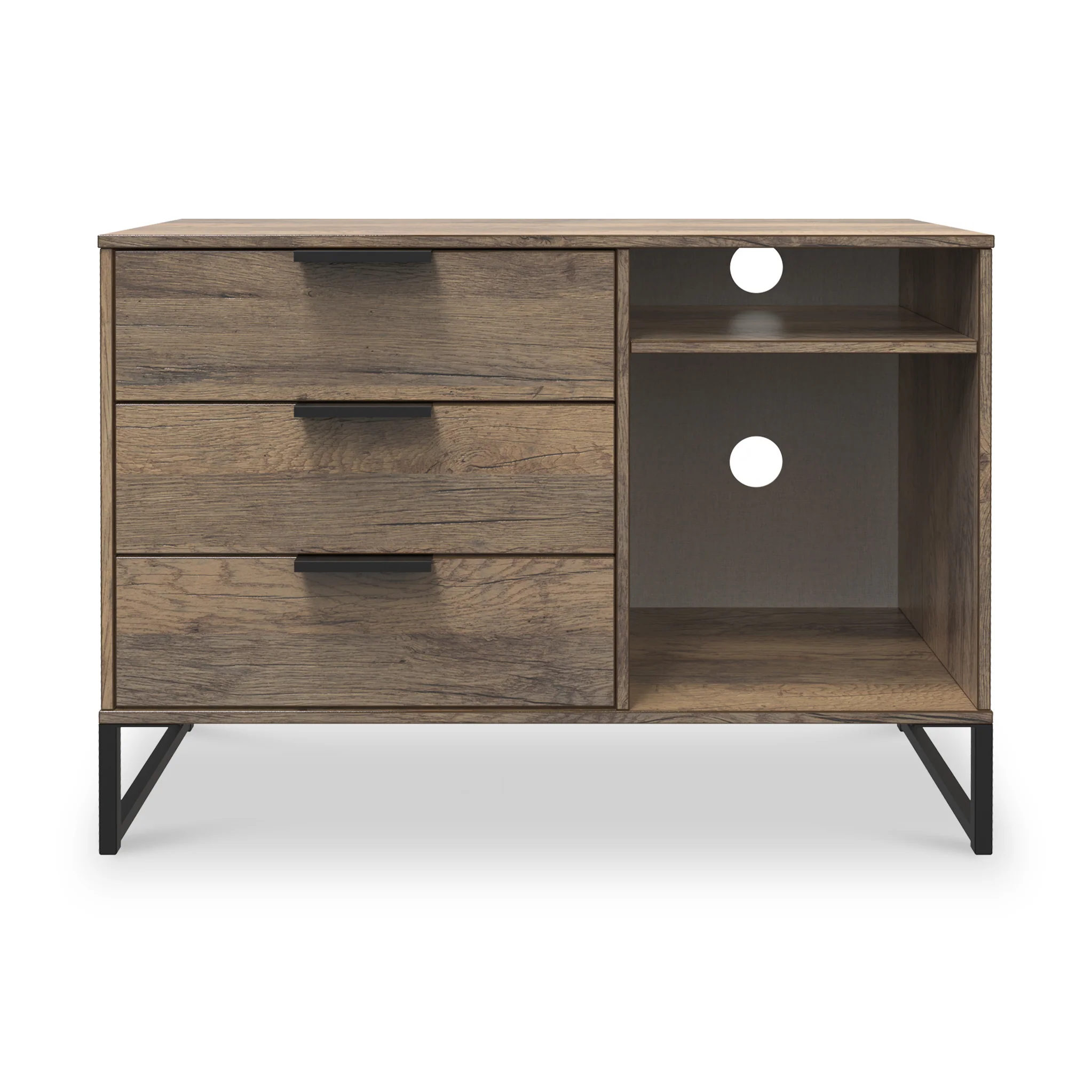 Ashbourne 3 Drawer TV Unit - Image 10