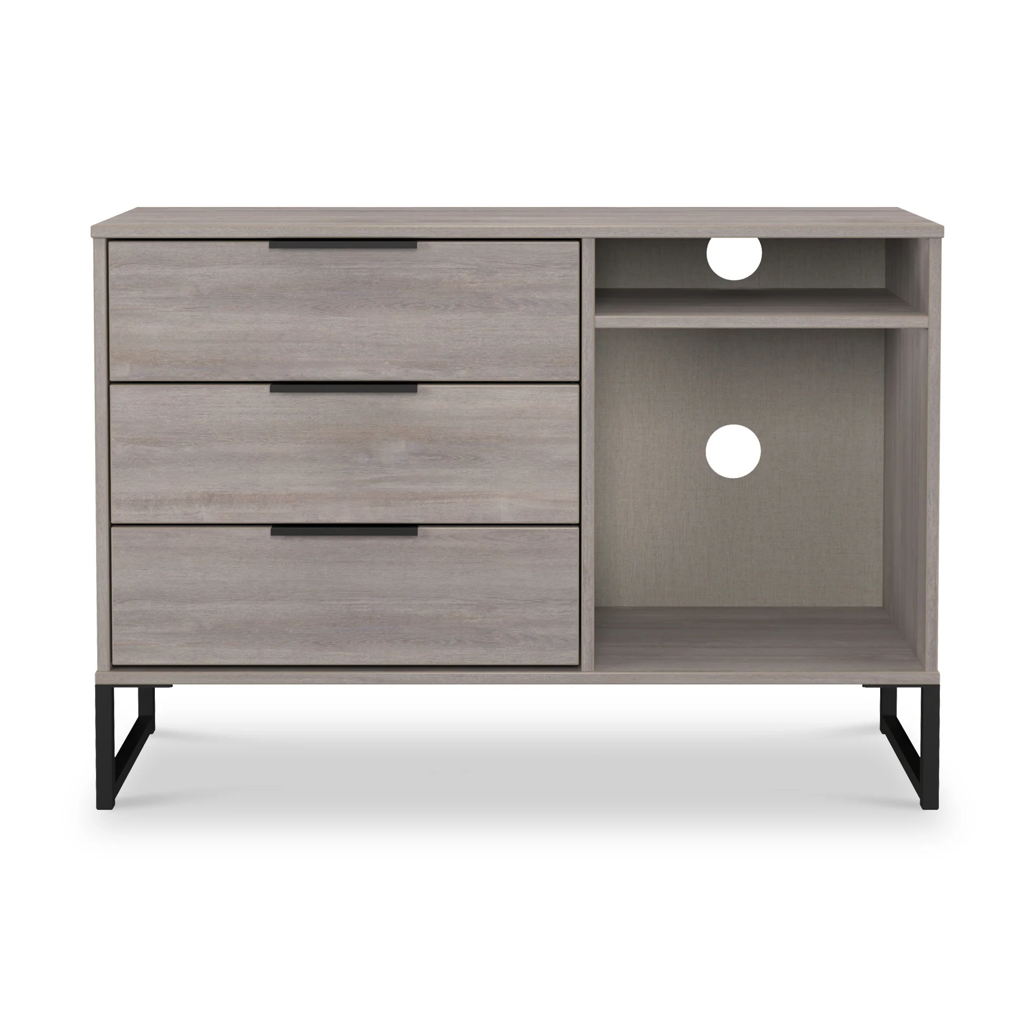 Ashbourne 3 Drawer TV Unit - Image 3