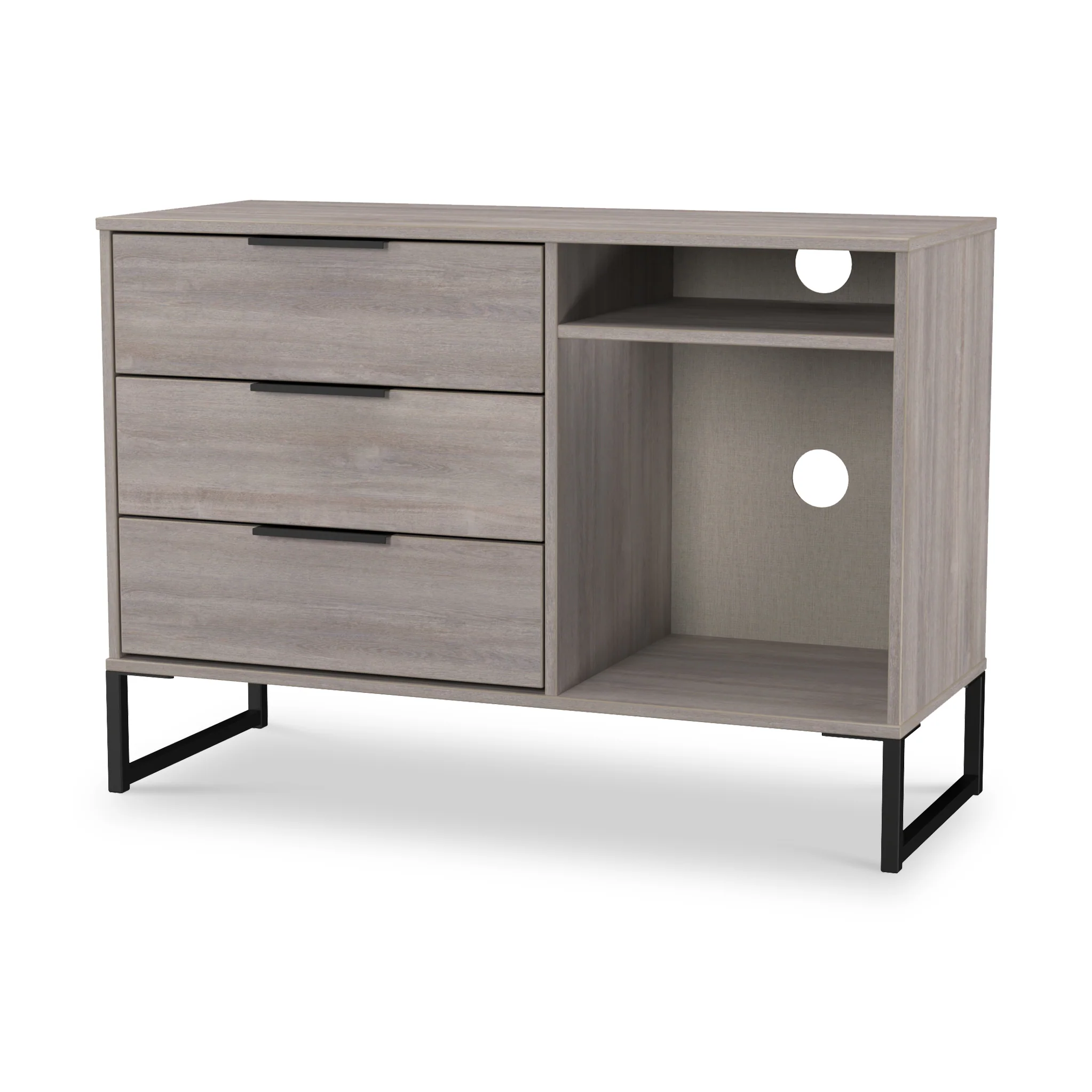Ashbourne 3 Drawer TV Unit - Image 6