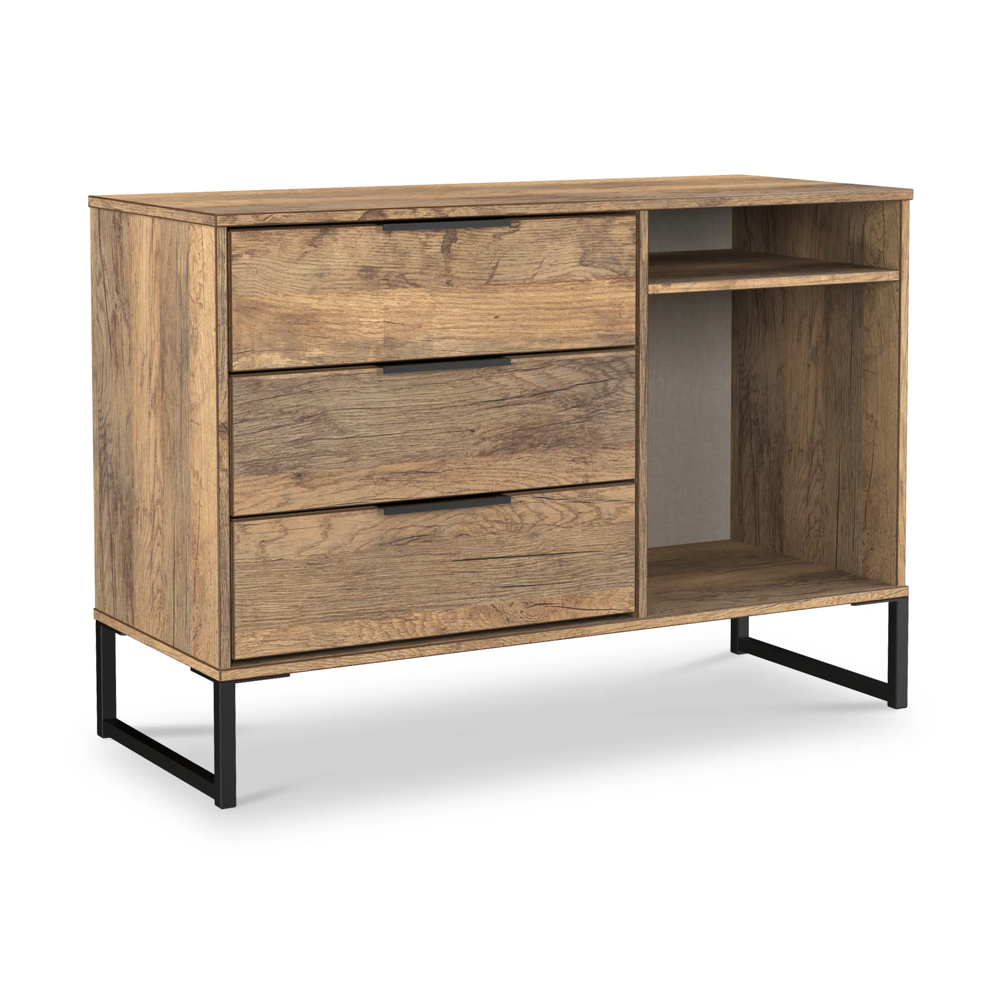 Ashbourne 3 Drawer TV Unit - Image 8