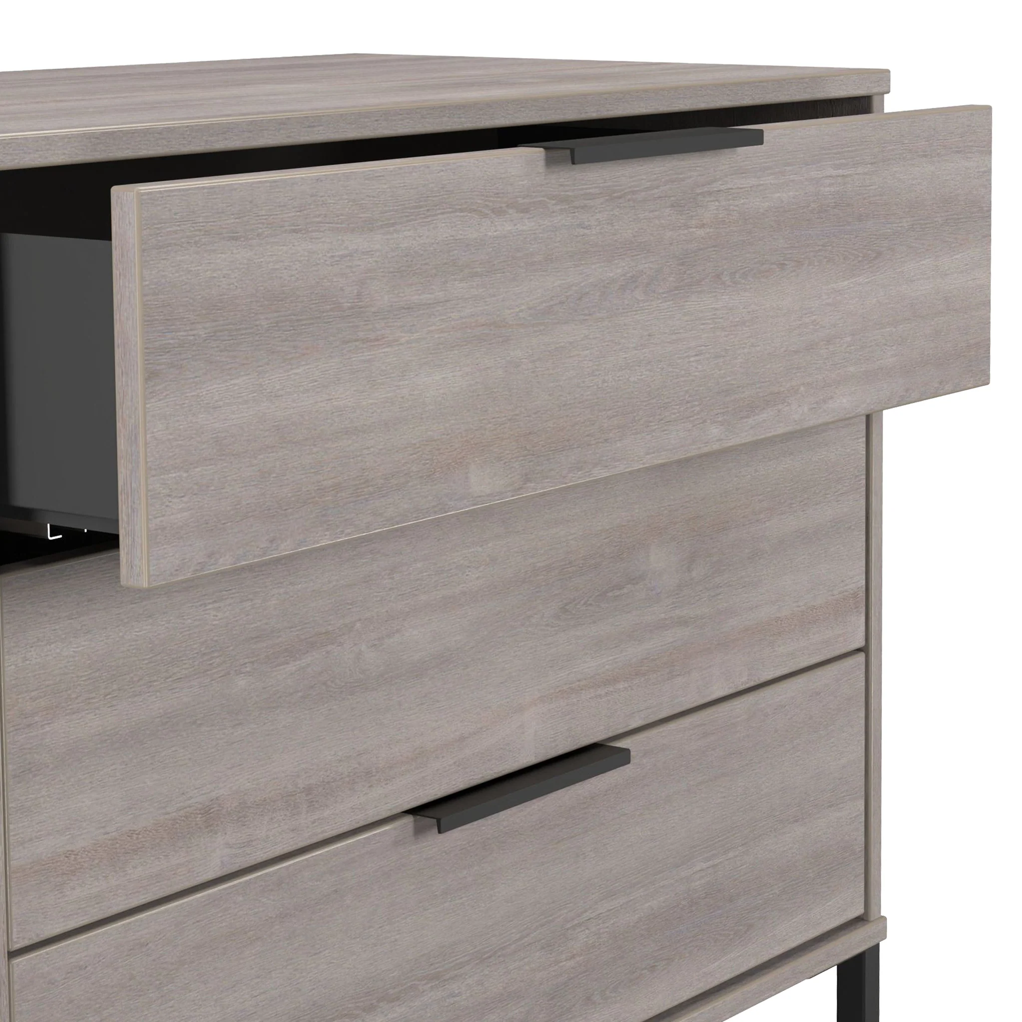 Ashbourne 3 Drawer Wide Chest - Image 4