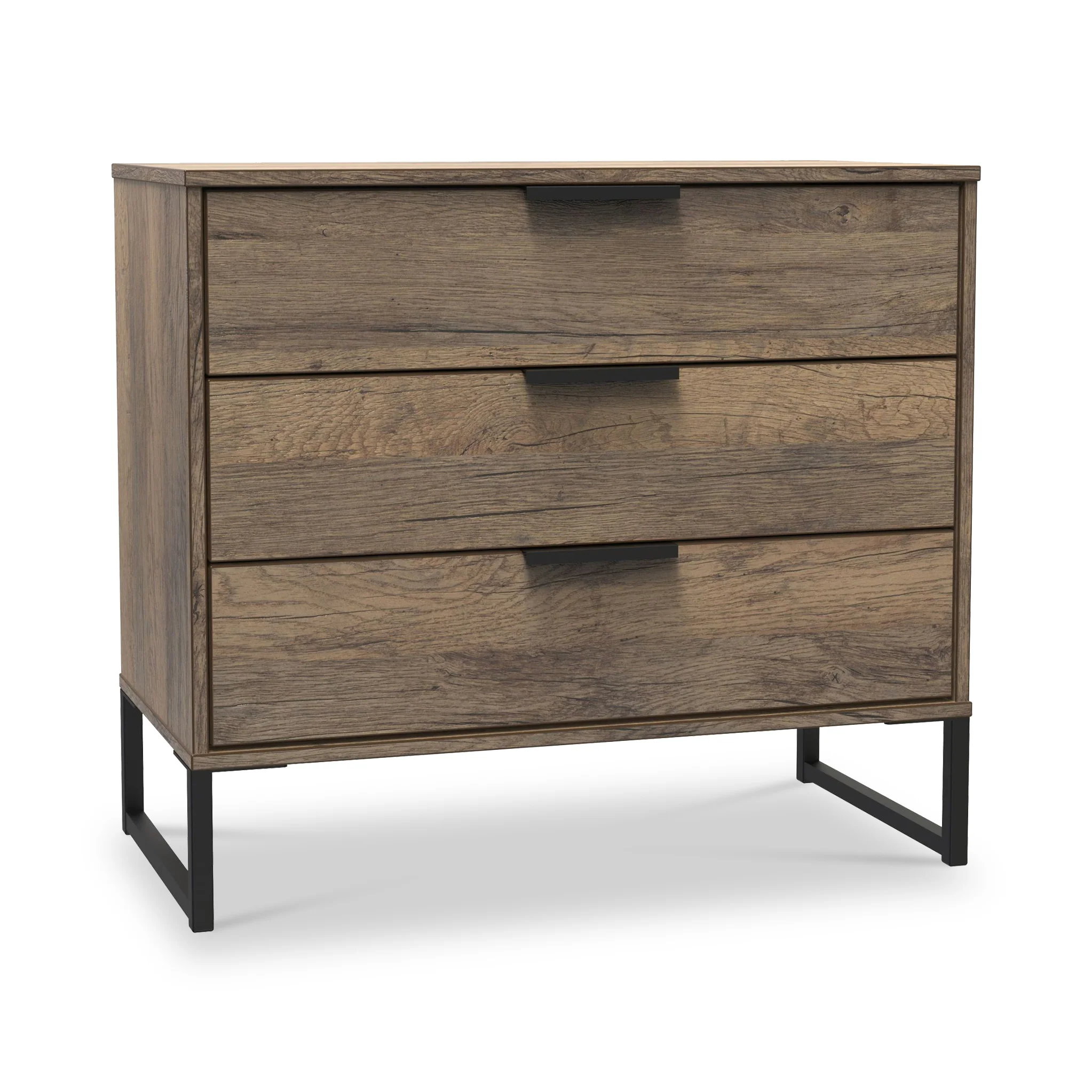 Ashbourne 3 Drawer Wide Chest - Image 7
