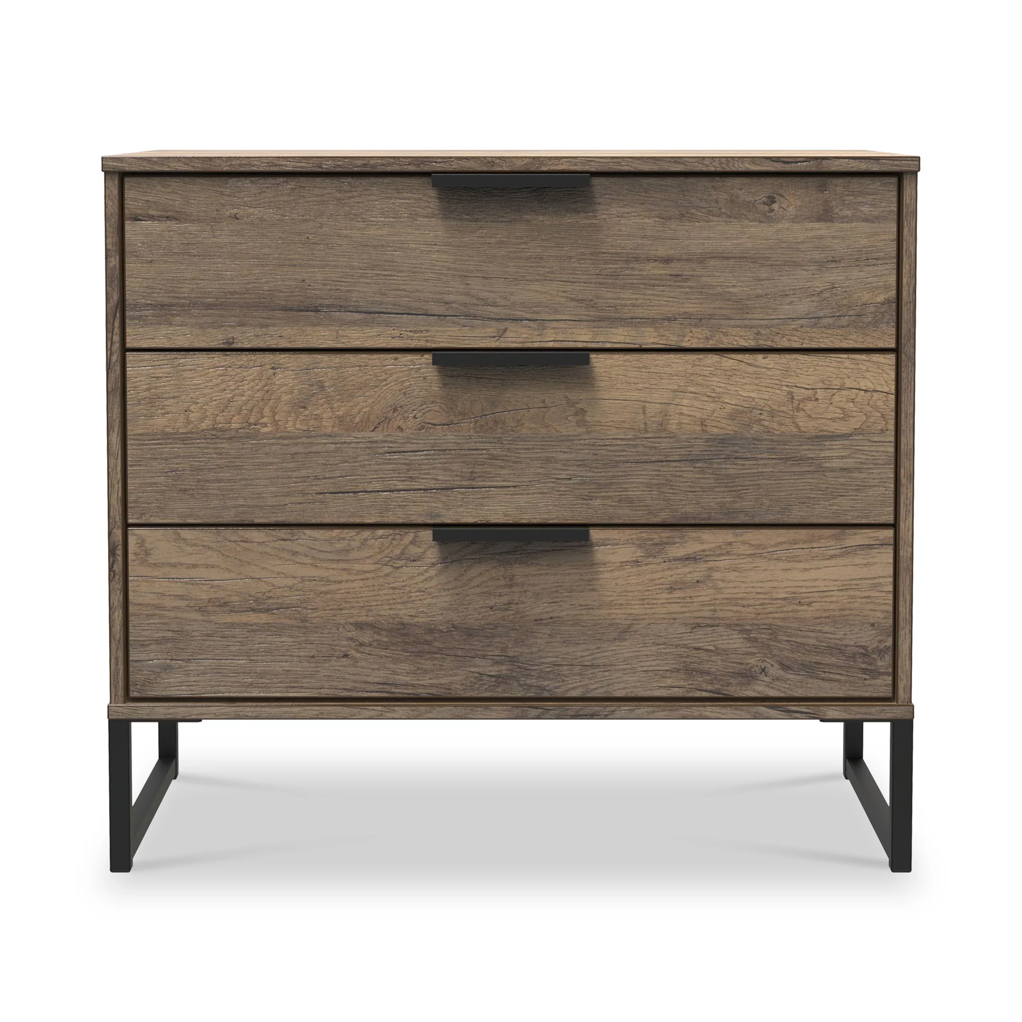 Ashbourne 3 Drawer Wide Chest - Image 9