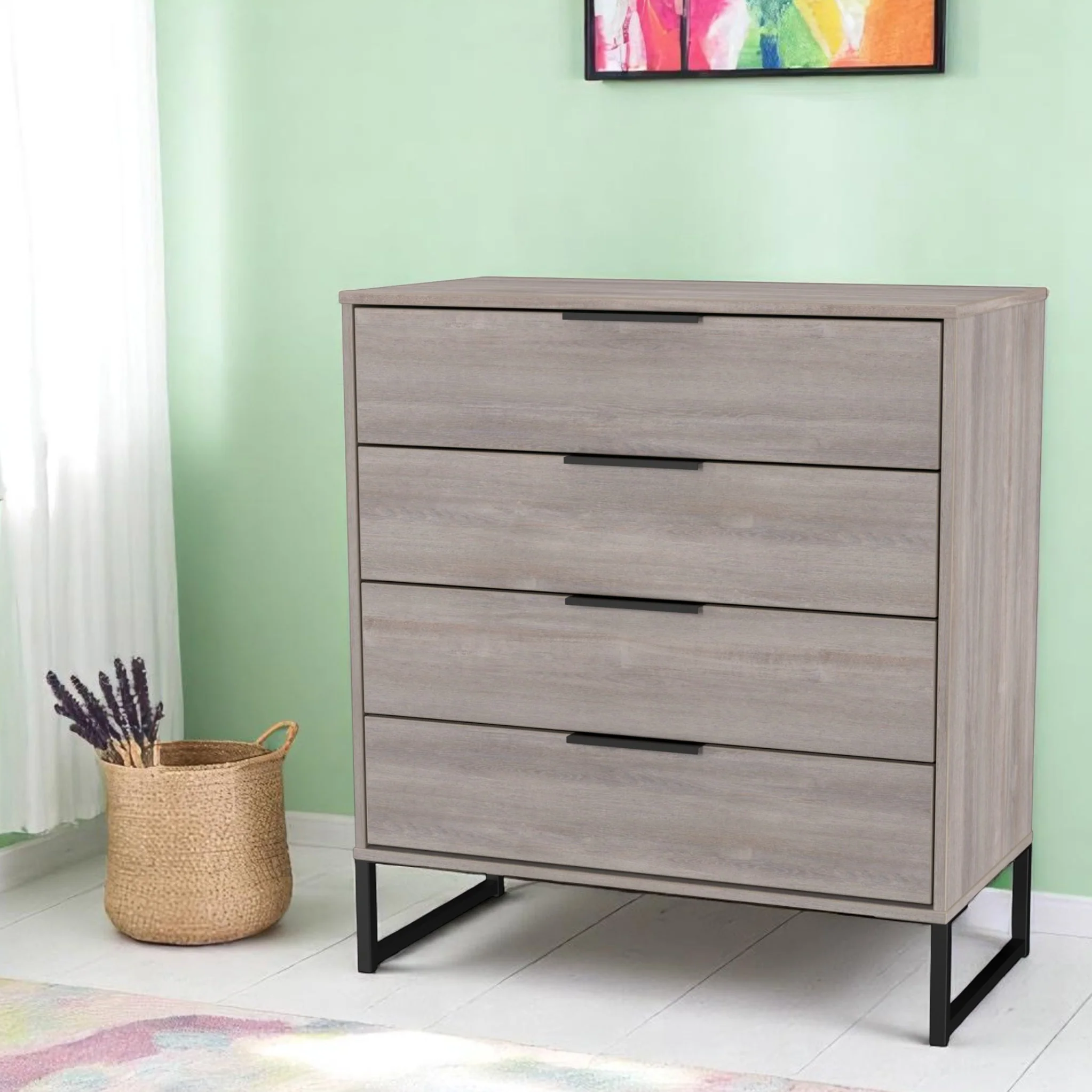 Ashbourne 4 Drawer Chest - Image 2