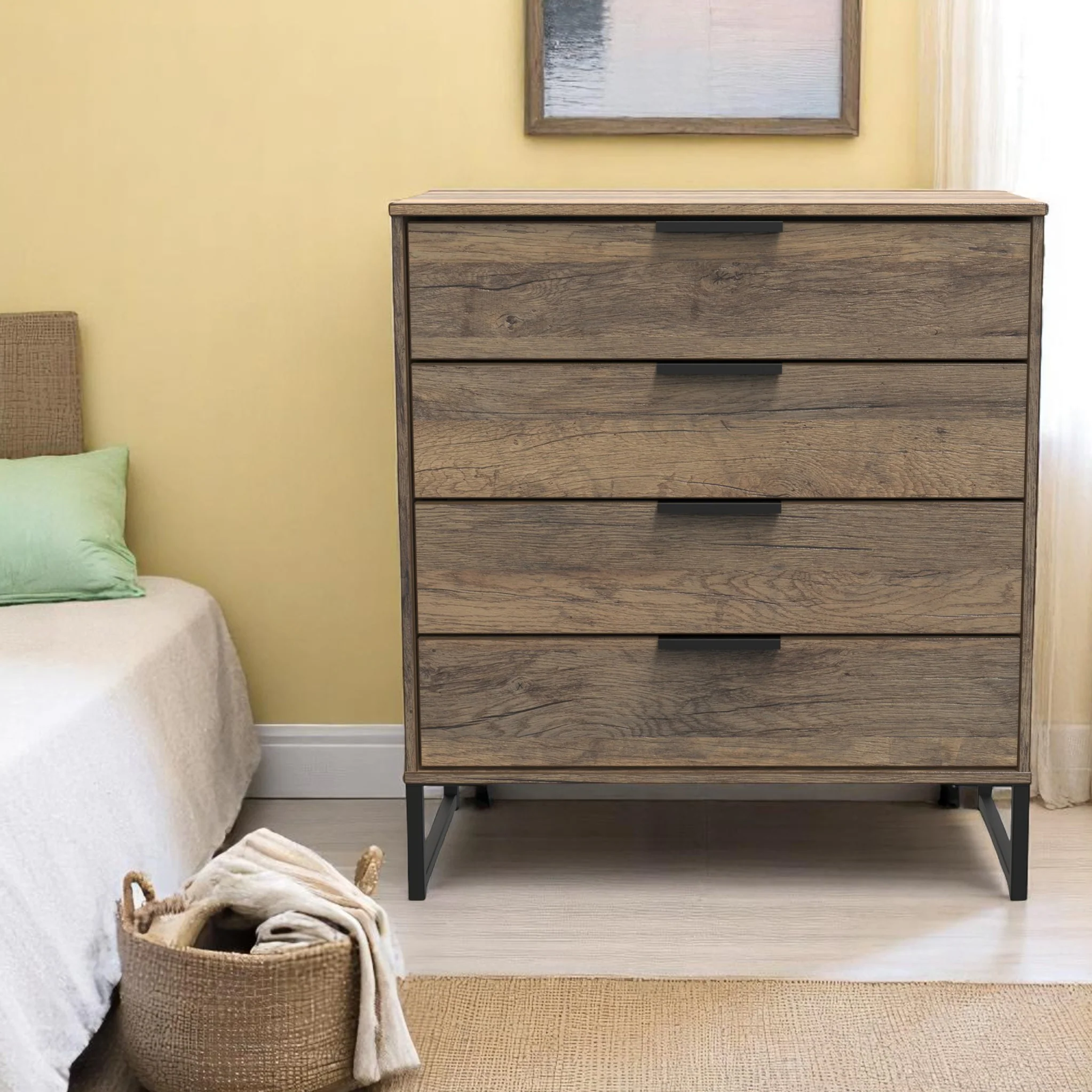 Ashbourne 4 Drawer Chest - Image 7