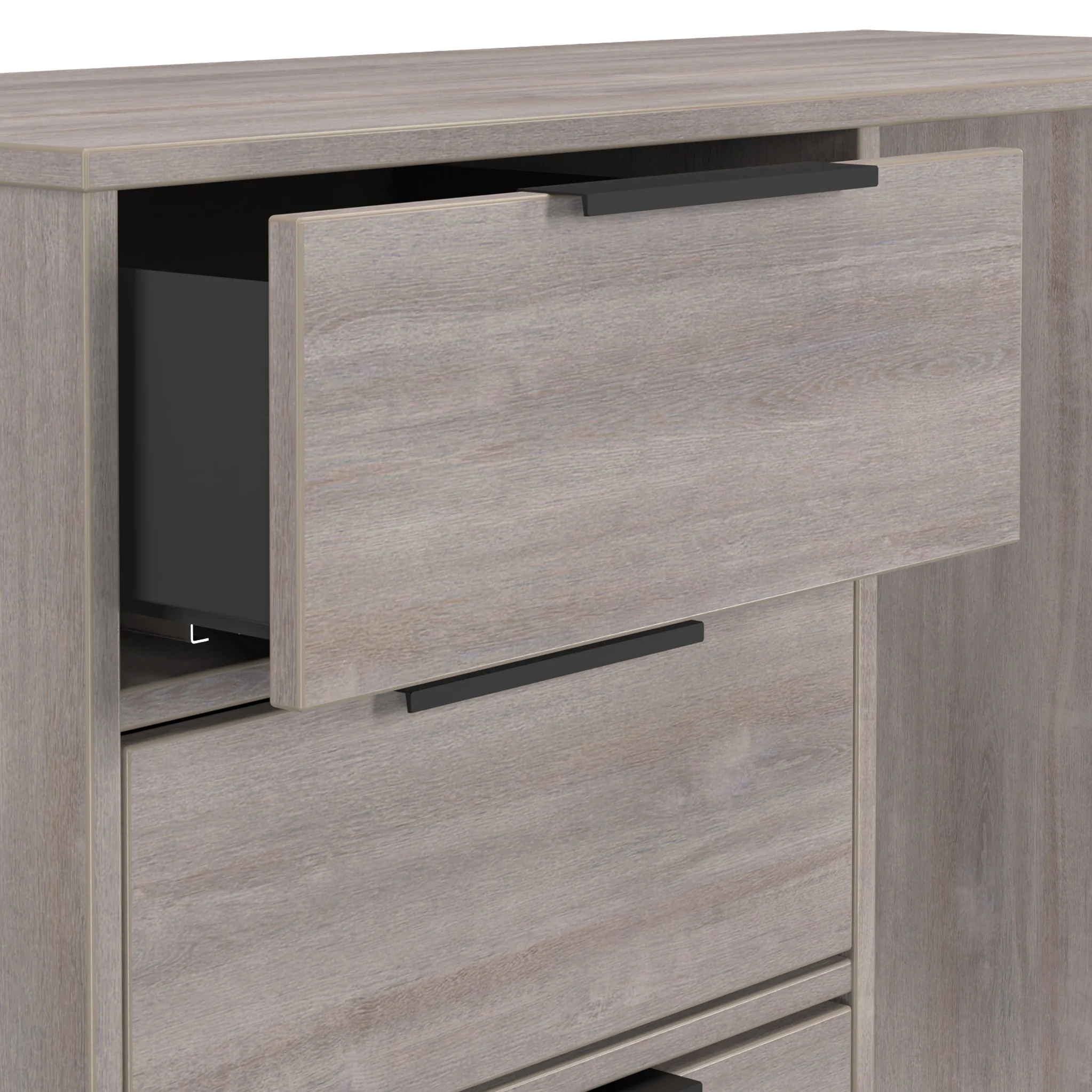 Ashbourne 4 Drawer Dressing Table - Image 4