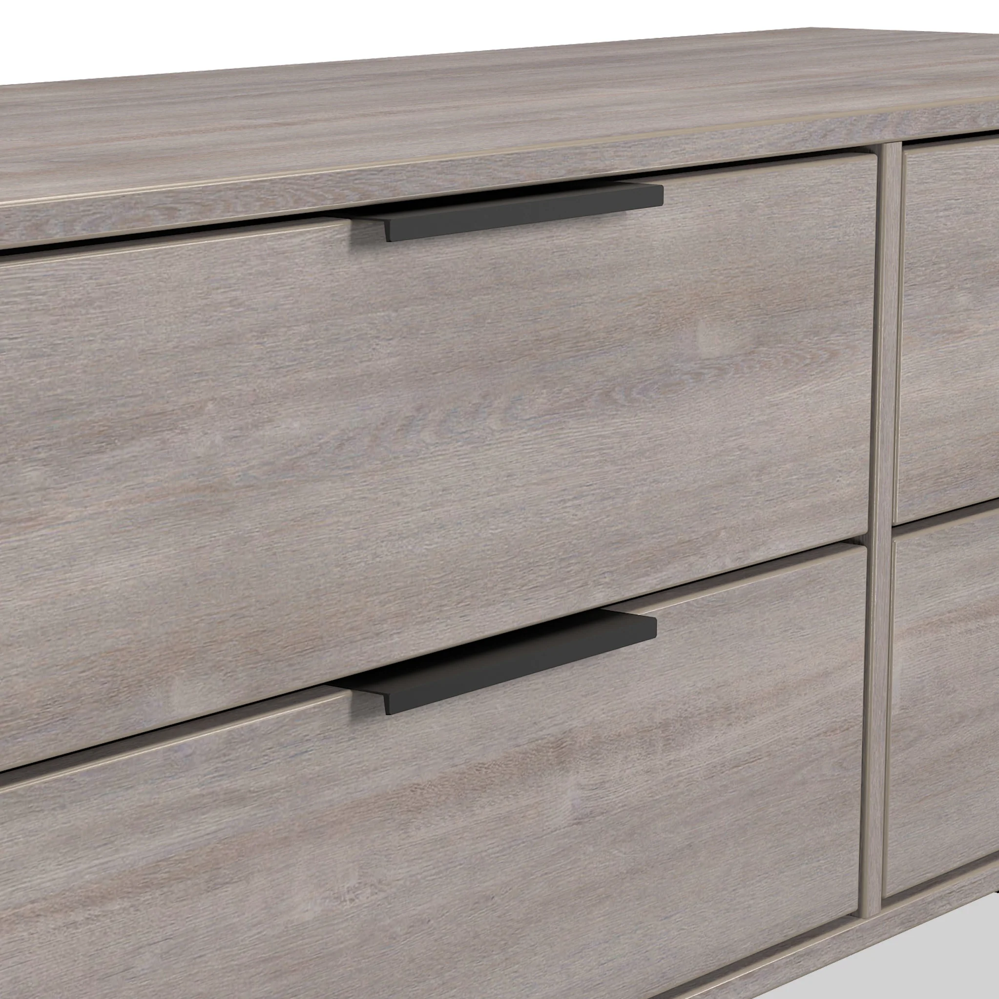 Ashbourne 4 Drawer Low Storage Unit - Image 5