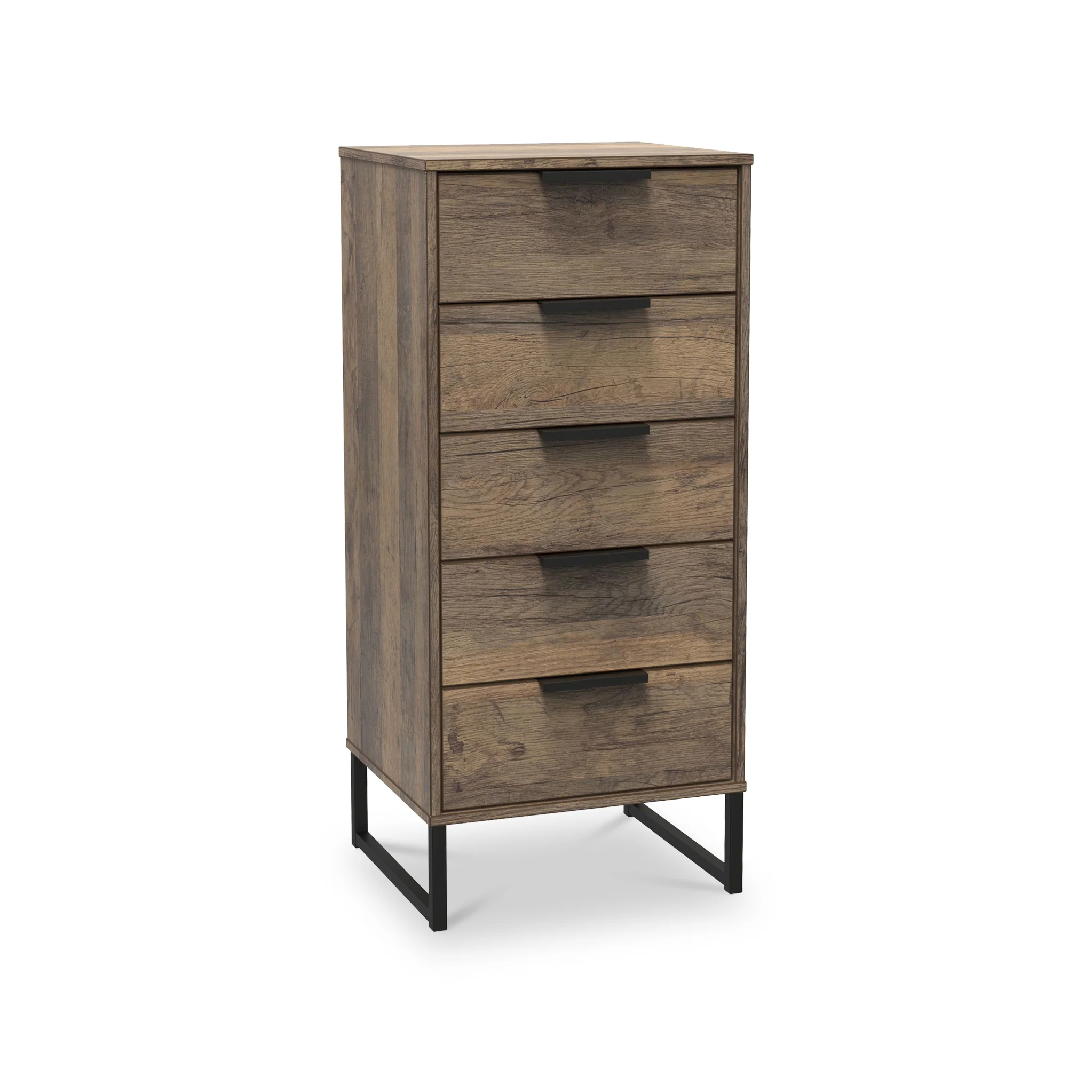 Ashbourne 5 Drawer Tallboy - Image 7