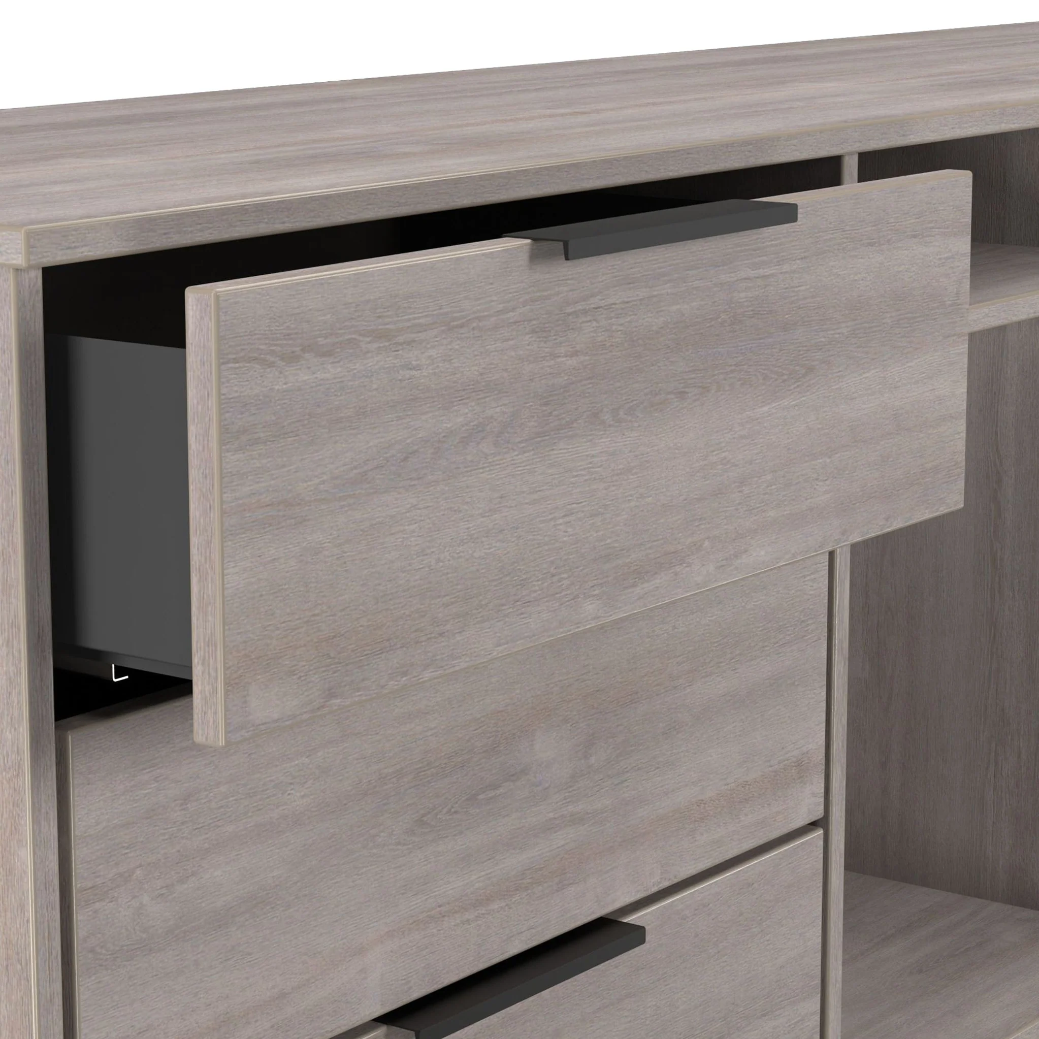 Ashbourne 6 Drawer Sideboard - Image 4