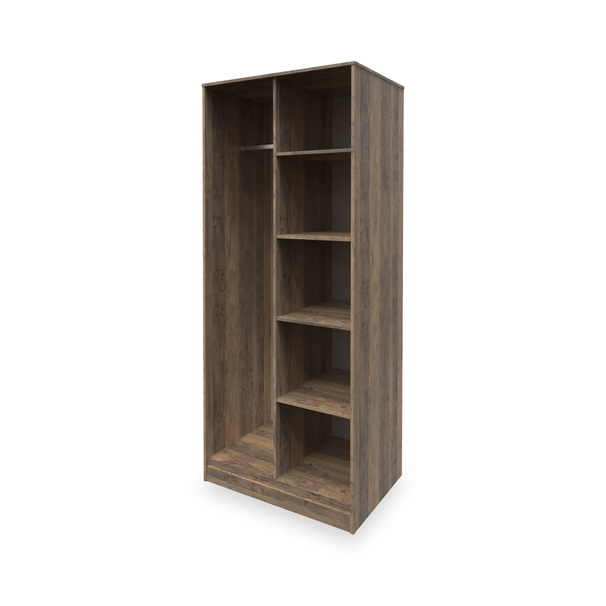 Ashbourne Open Shelf Wardrobe - Image 13