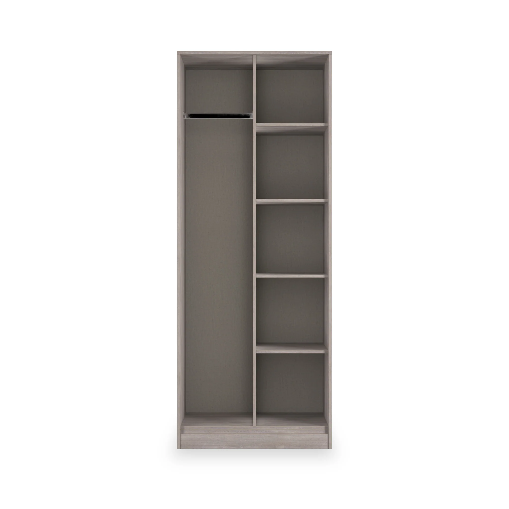 Ashbourne Open Shelf Wardrobe - Image 3