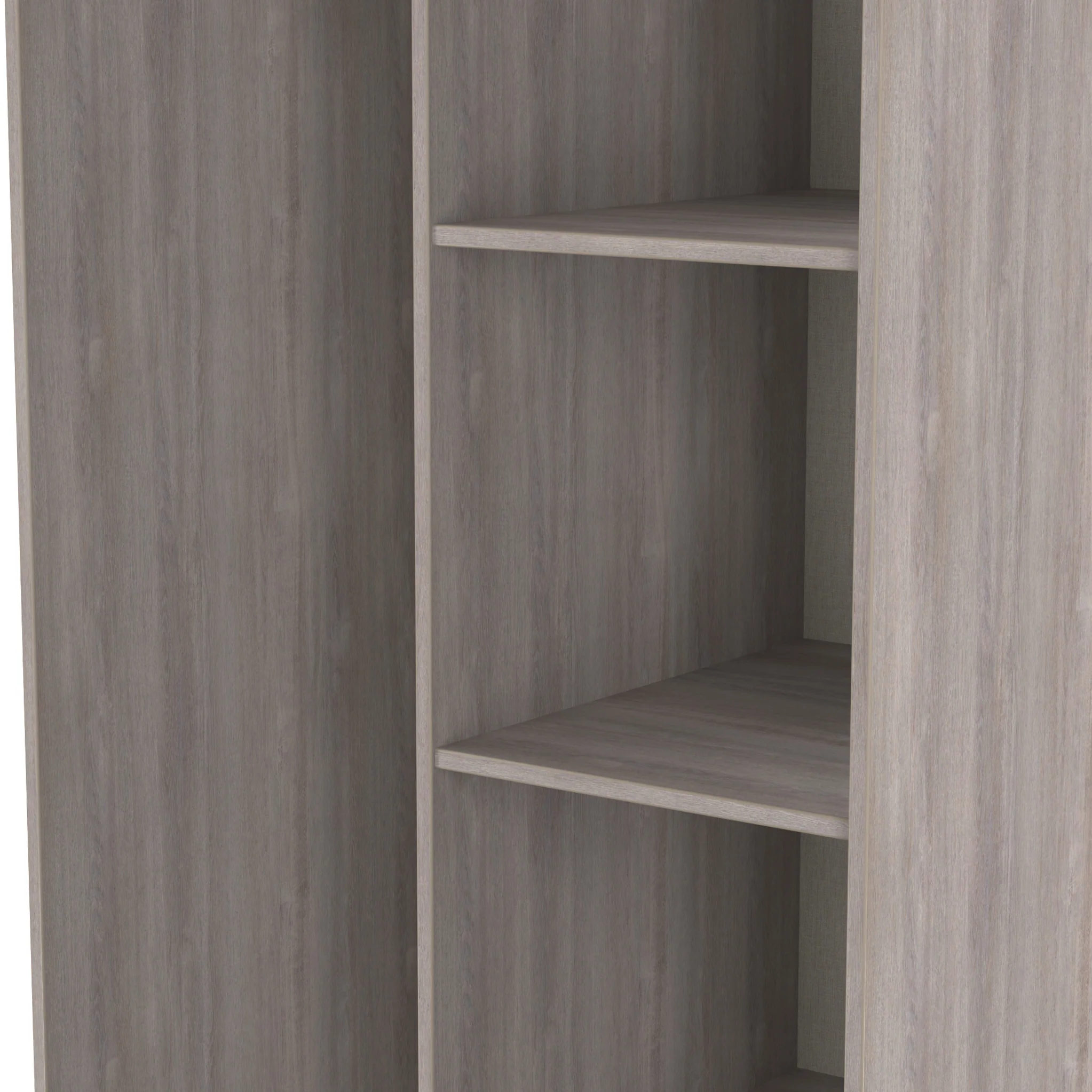Ashbourne Open Shelf Wardrobe - Image 4