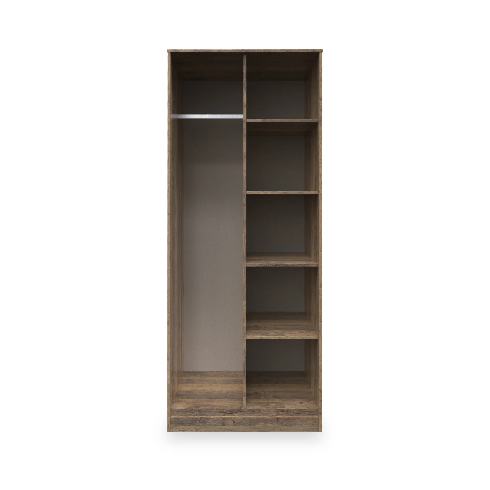 Ashbourne Open Shelf Wardrobe - Image 9