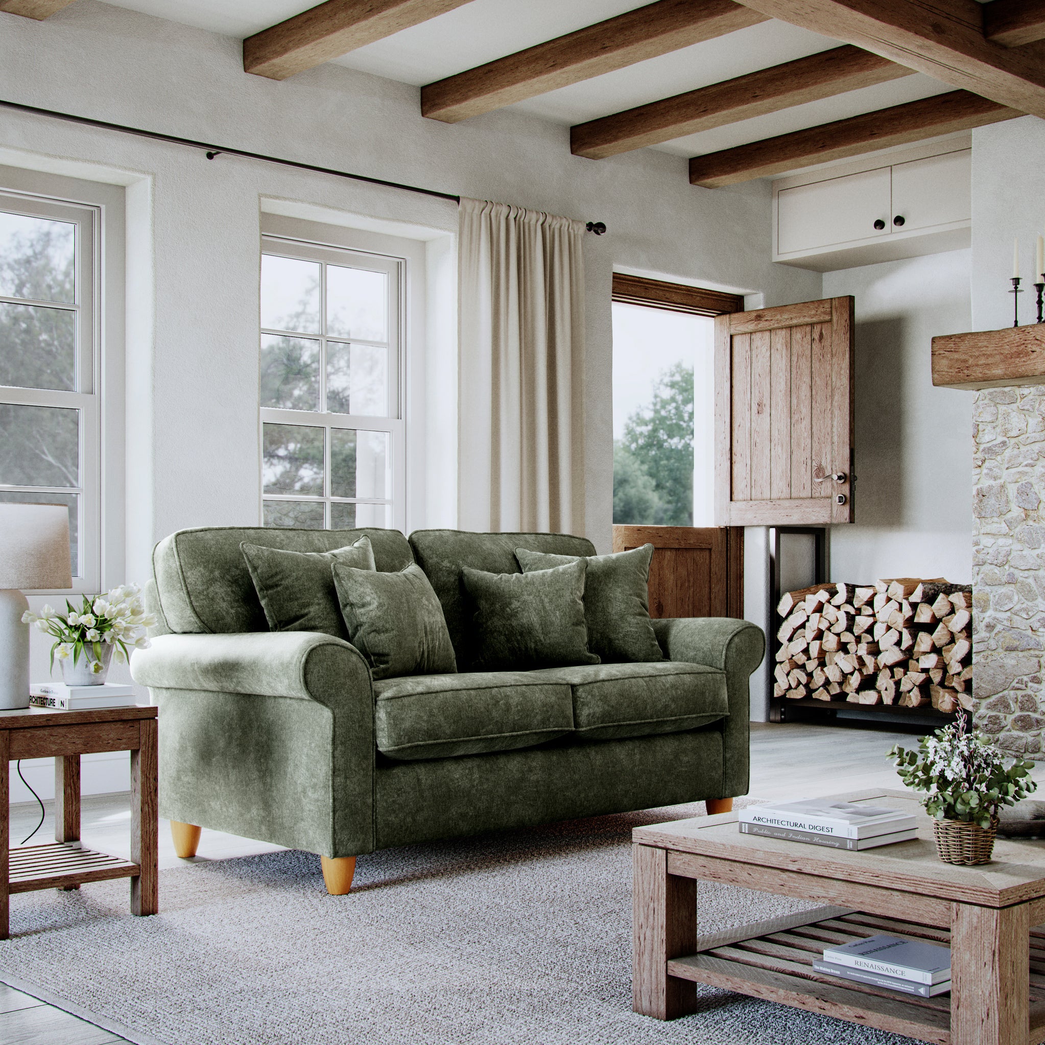 Ashbury 2 Seater Sofa - Image 2