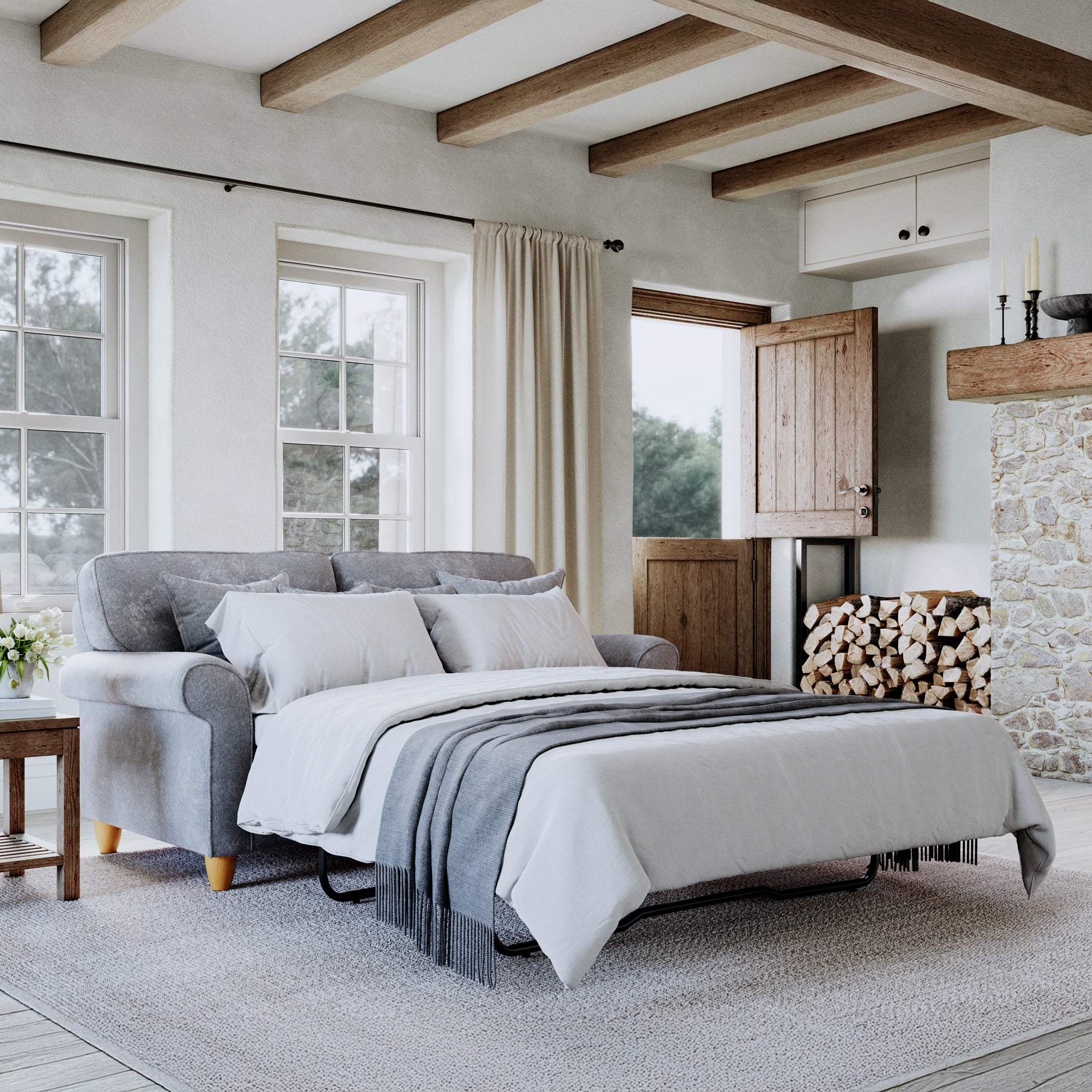 Ashbury 2 Seater Sofa Bed - Image 37