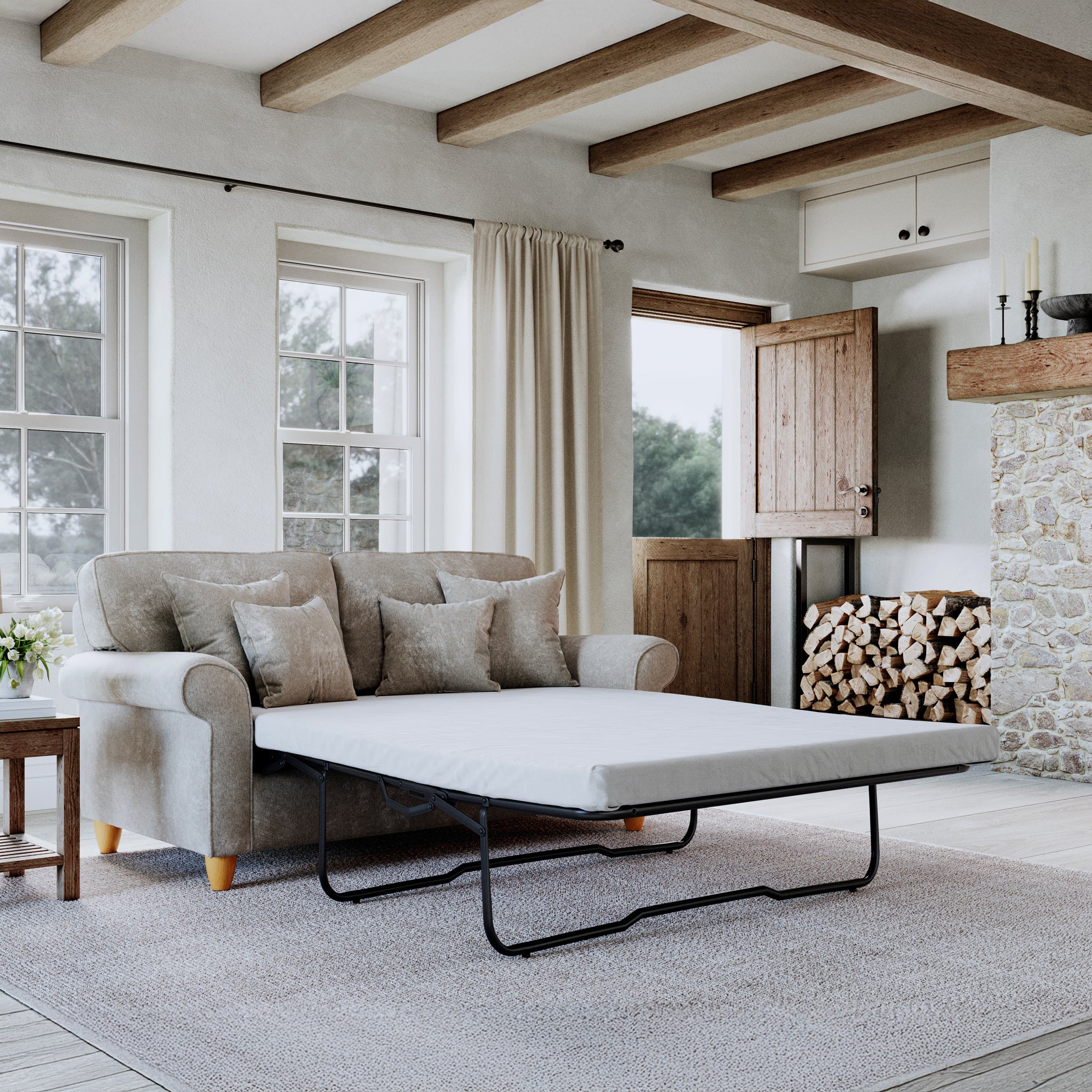 Ashbury 2 Seater Sofa Bed - Image 9