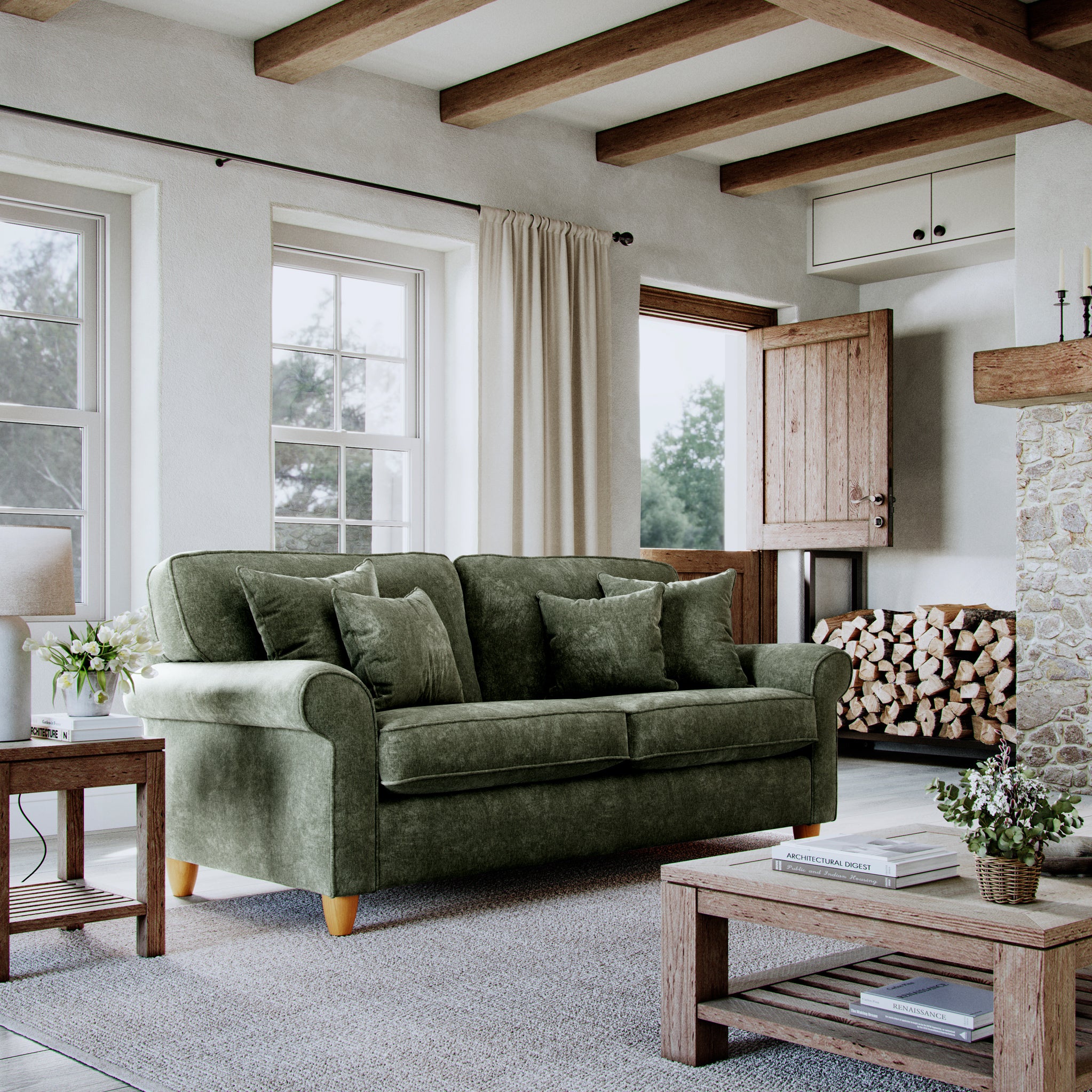 Ashbury 3 Seater Sofa - Image 2