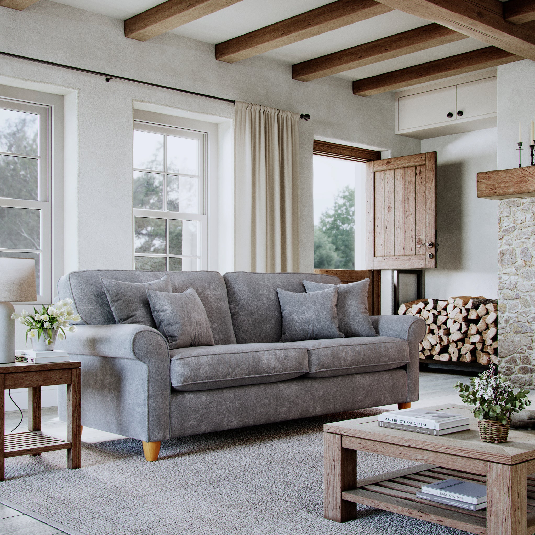 Ashbury 4 Seater Sofa - Image 27