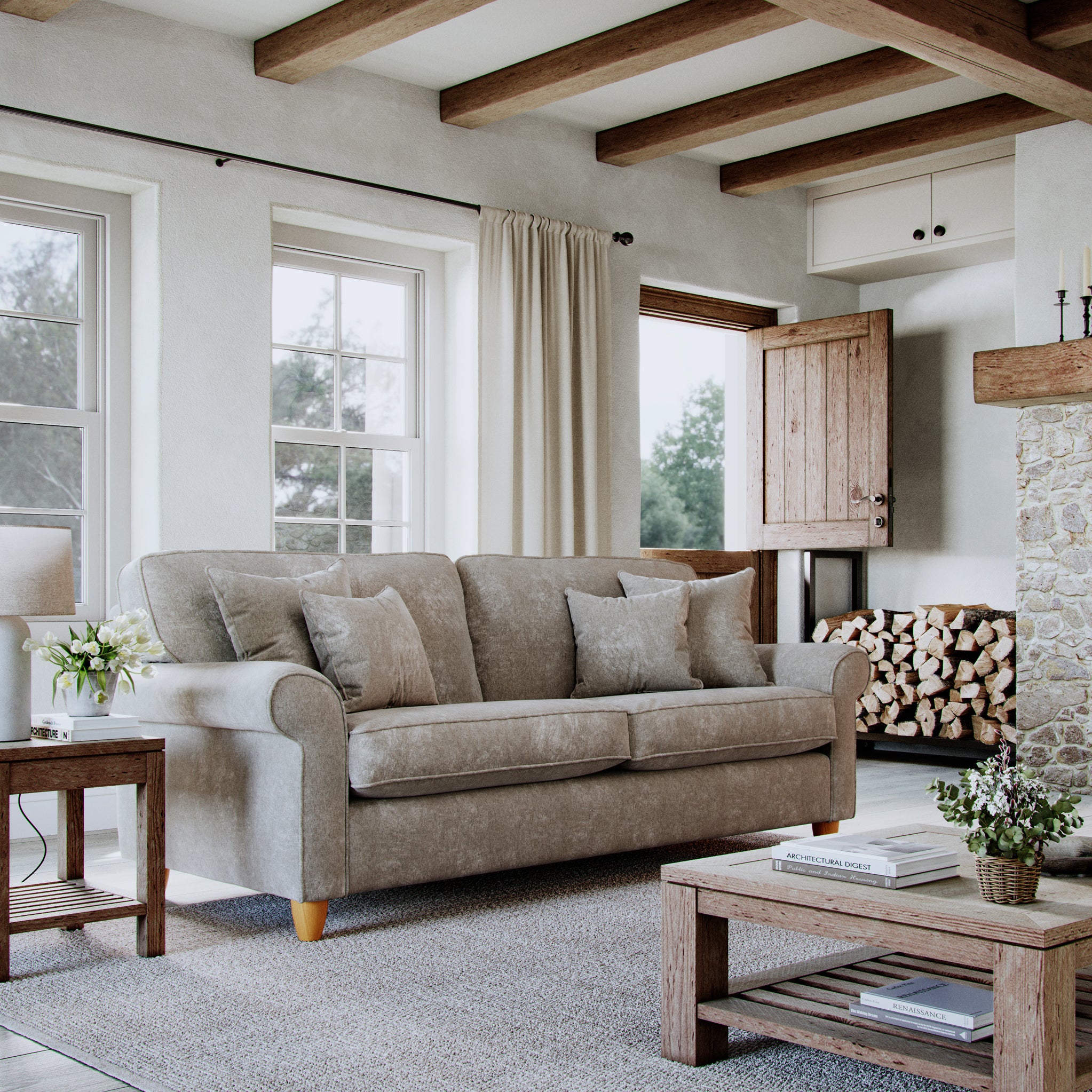 Ashbury 4 Seater Sofa - Image 7