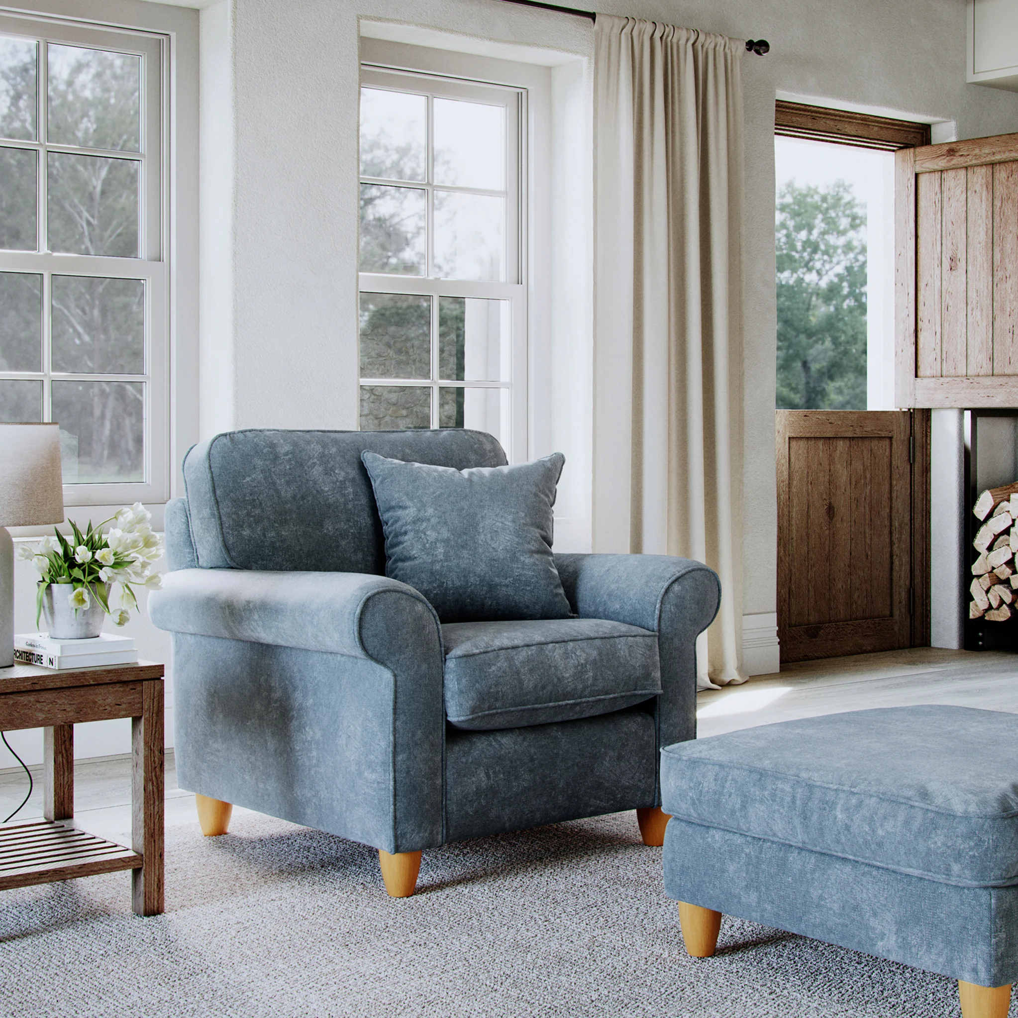 Ashbury Armchair - Image 7