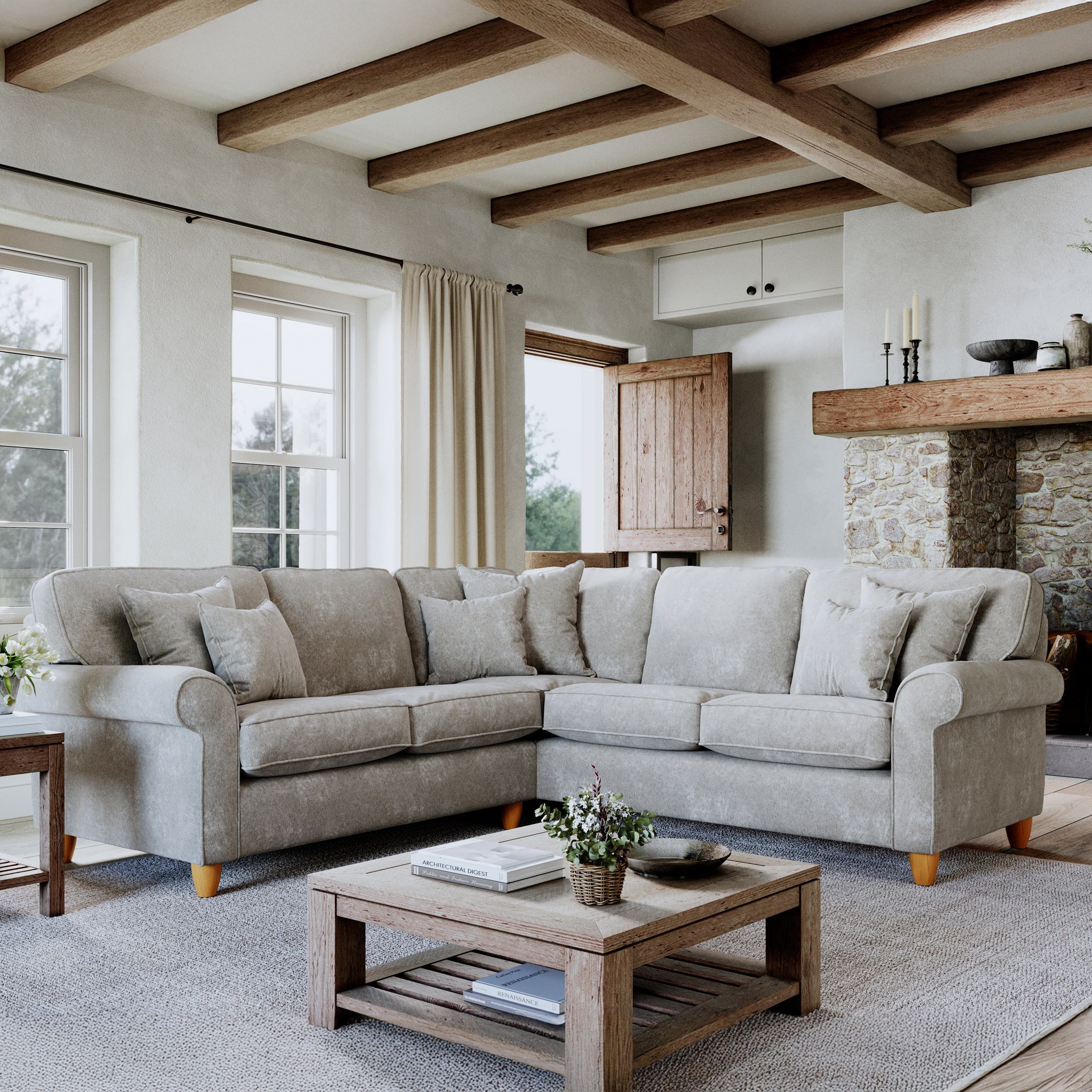 Ashbury Large Corner Sofa - Image 7