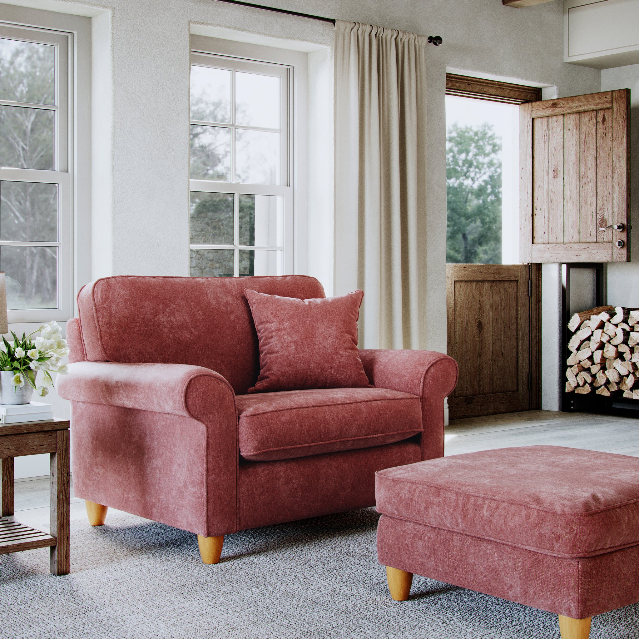 Ashbury Snuggle Chair - Image 12