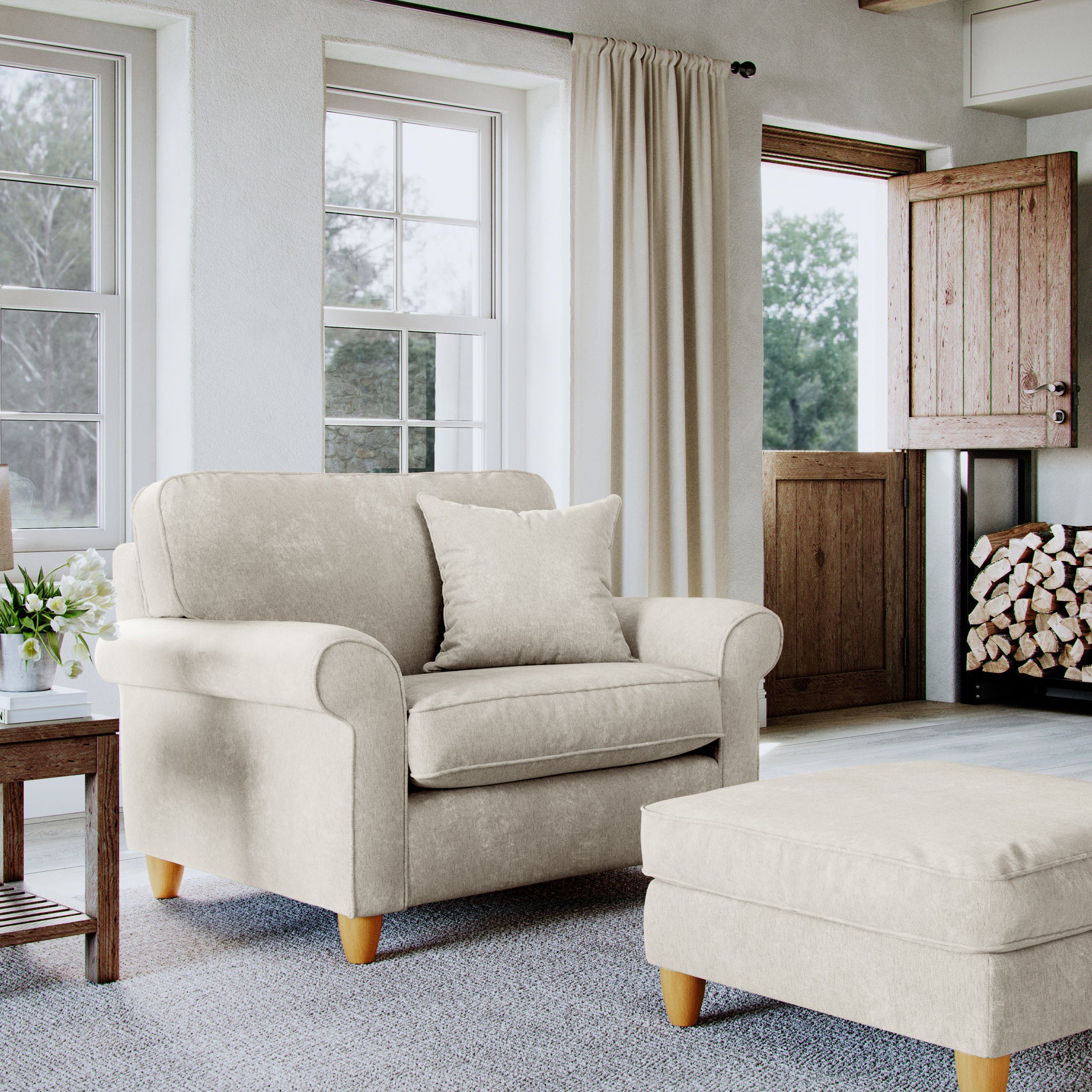 Ashbury Snuggle Chair - Image 17