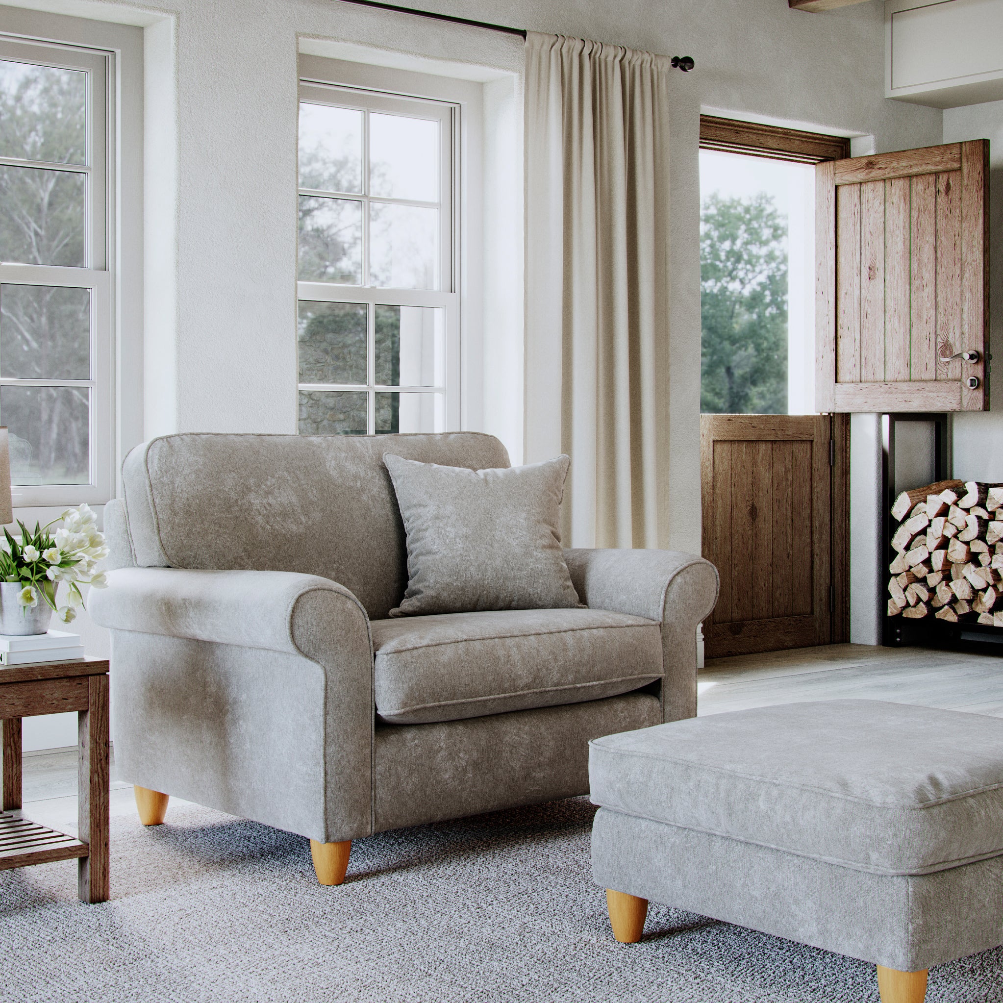 Ashbury Snuggle Chair - Image 22