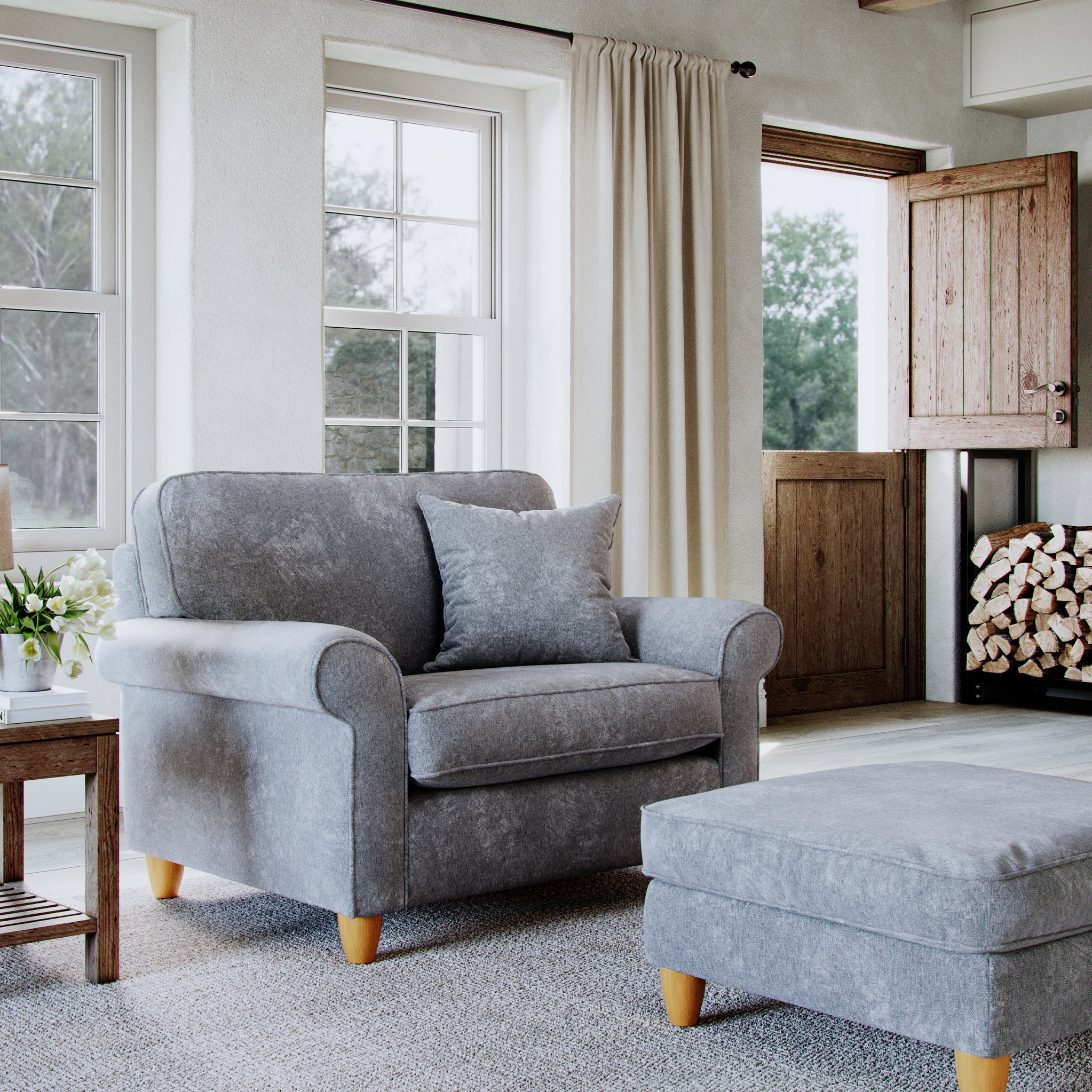Ashbury Snuggle Chair - Image 27