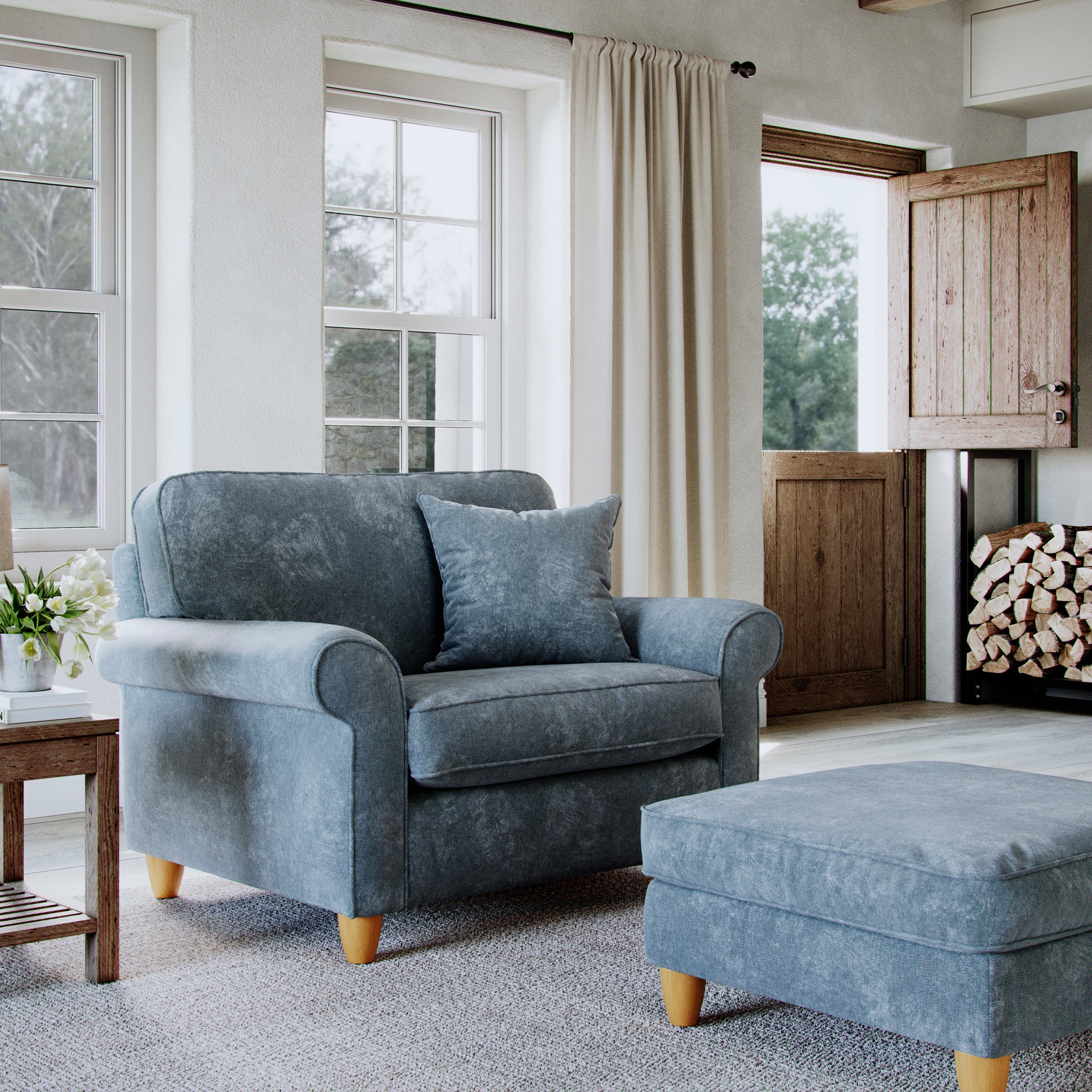 Ashbury Snuggle Chair - Image 7