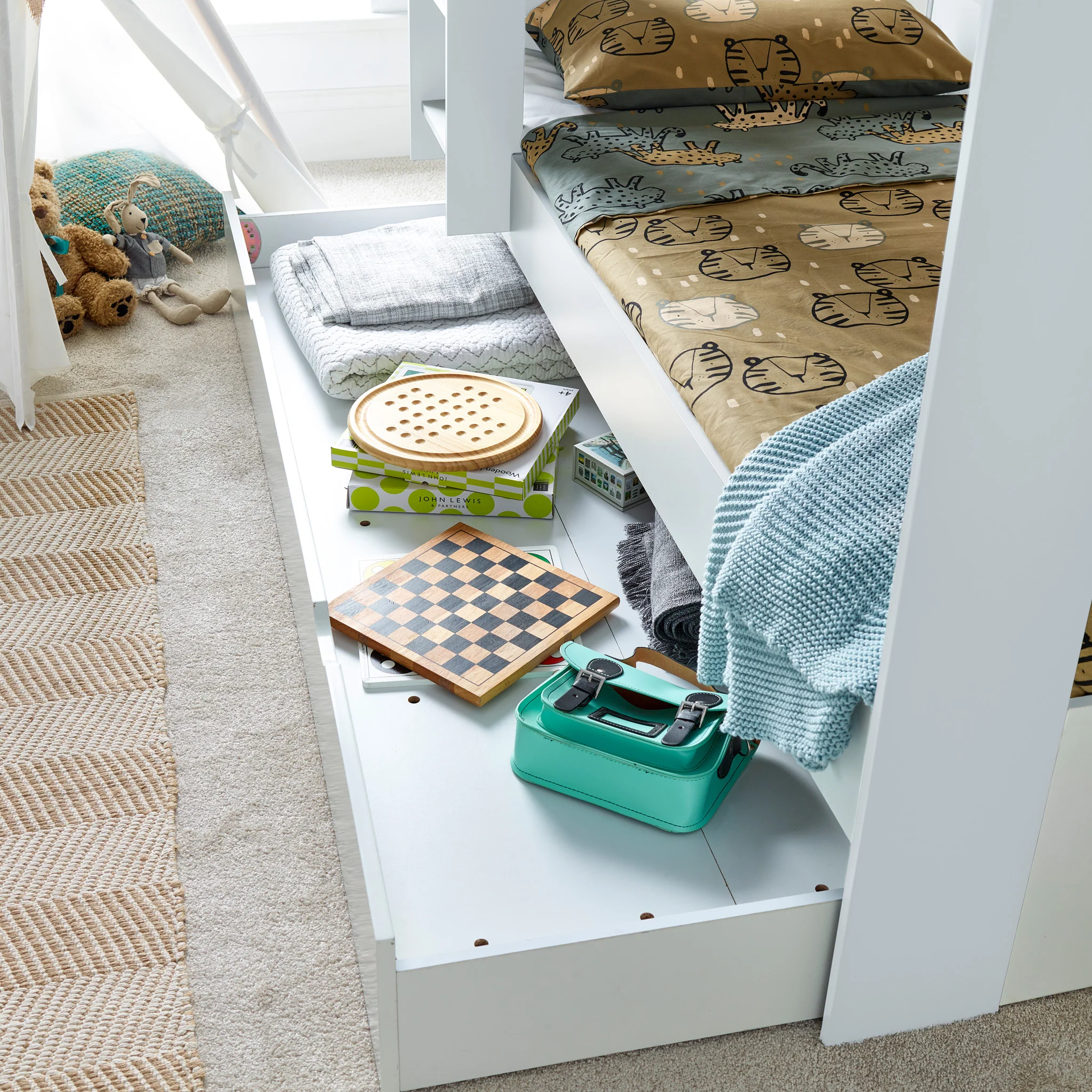 Ashbury Storage Bunk Bed with Storage Drawer - Image 8