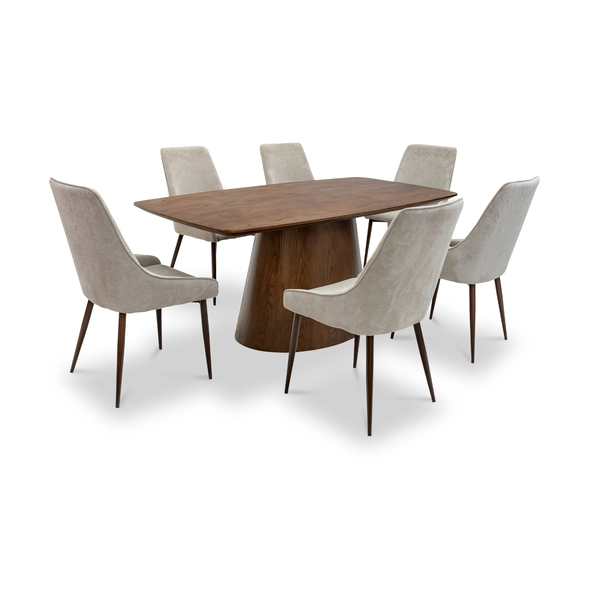 Ashcroft 180cm Oak Dining Table - Image 6