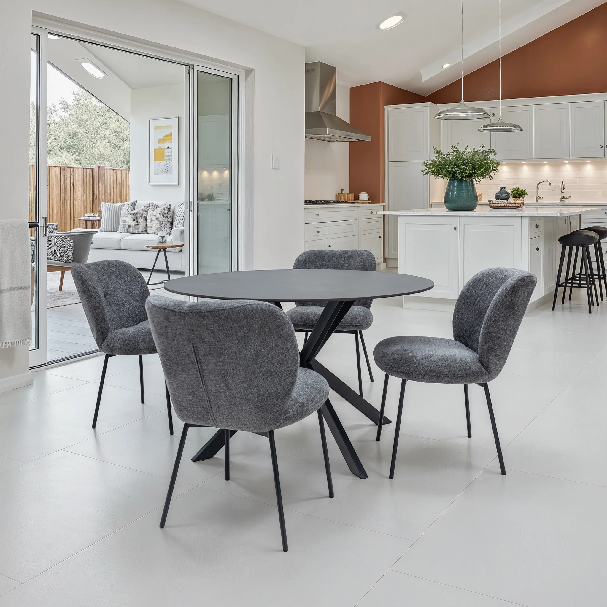Ashen 120cm Round Dining Table - Image 2