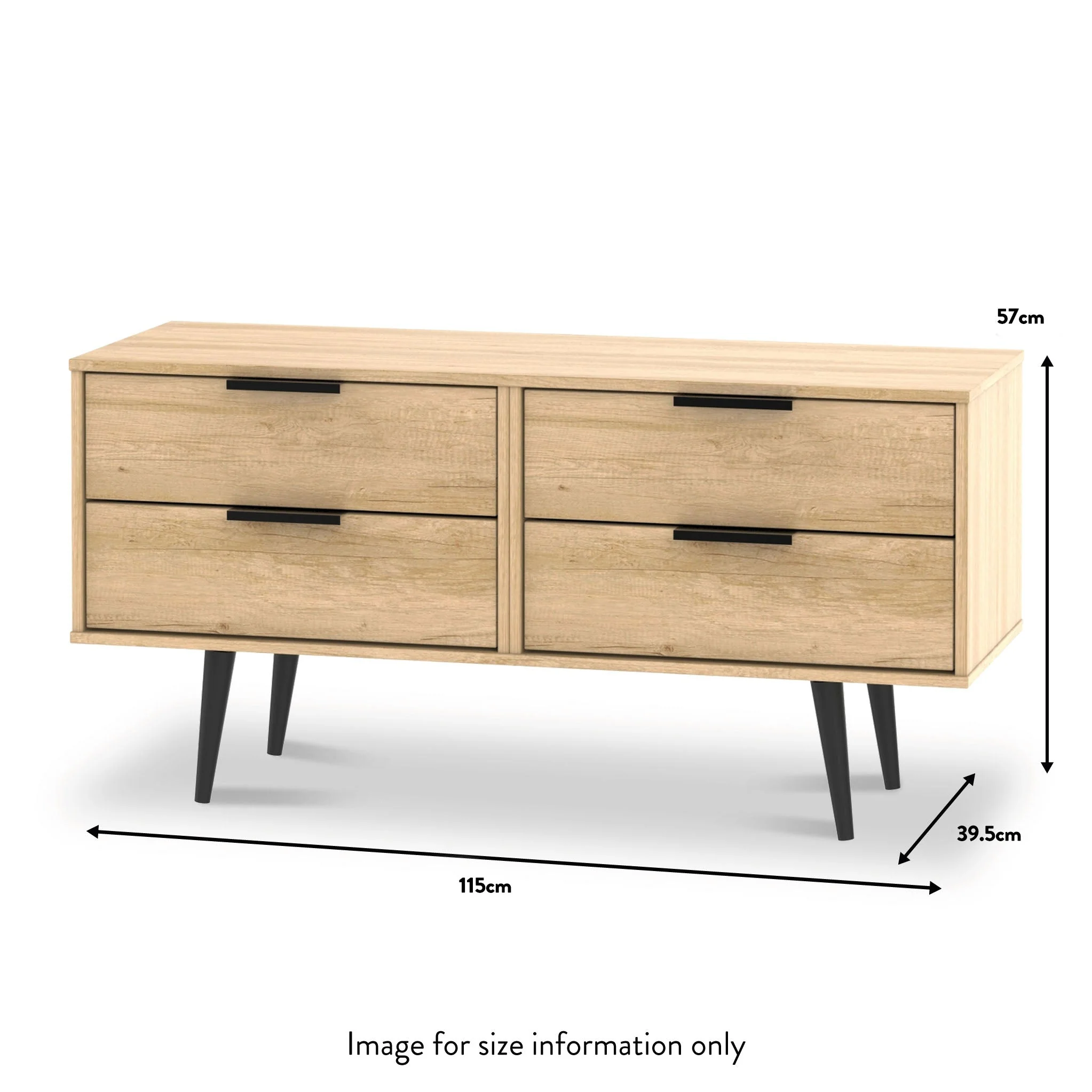Asher Light Oak TV or Storage Unit - Image 7