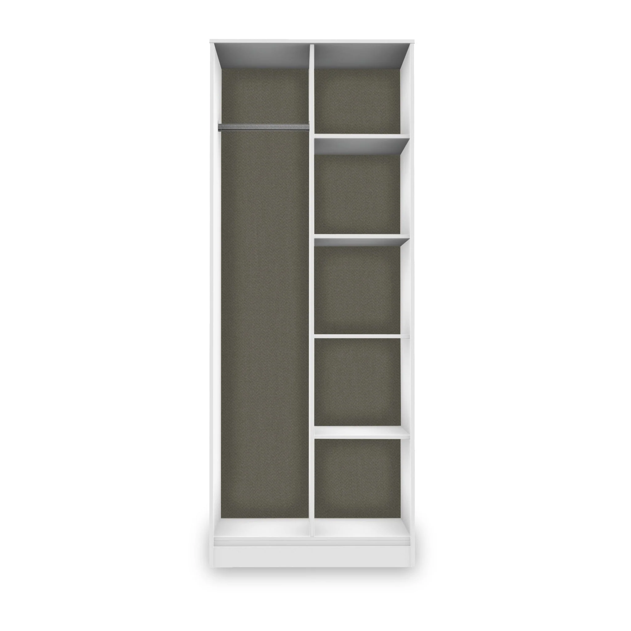 Asher White Open Shelf Unit - Image 2