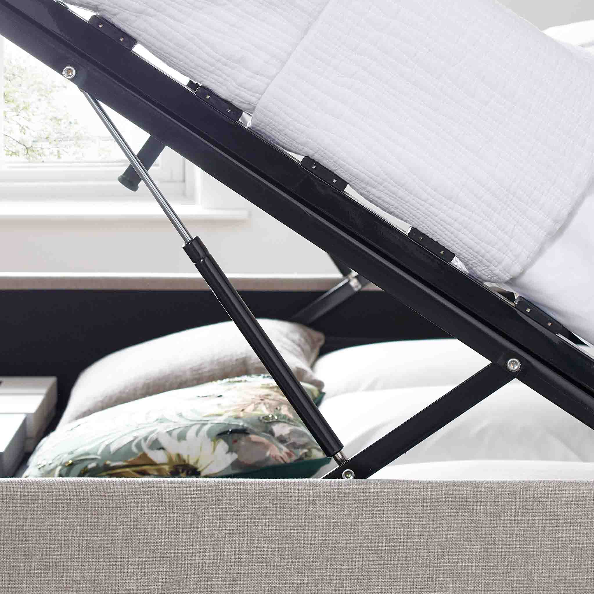 Ashley Upholstered Ottoman Storage Bed Frame - Image 23