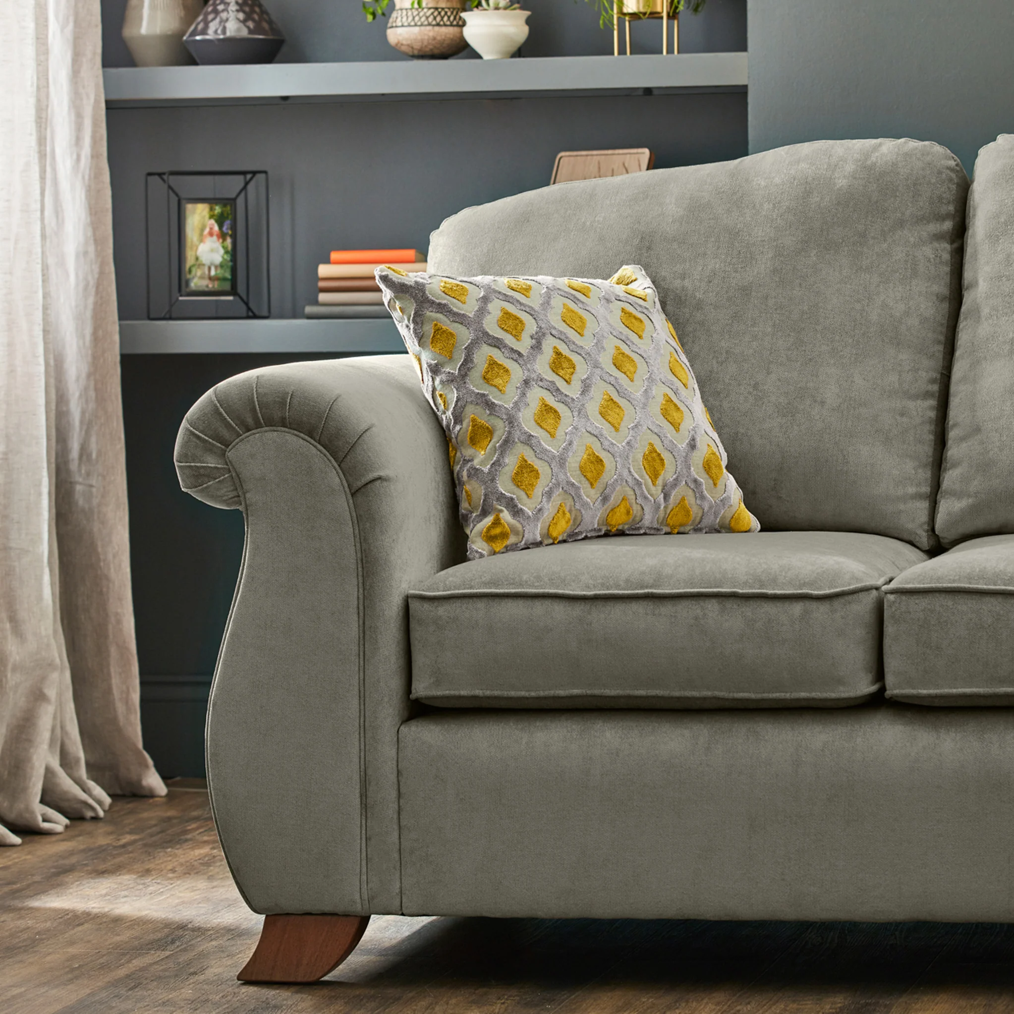 Ashwood Chenille 2 Seater Sofa - Image 13