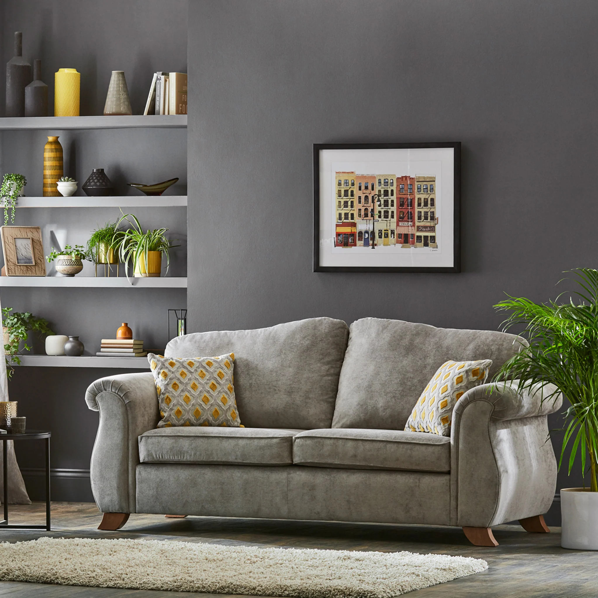 Ashwood Chenille 3 Seater Sofa - Image 10