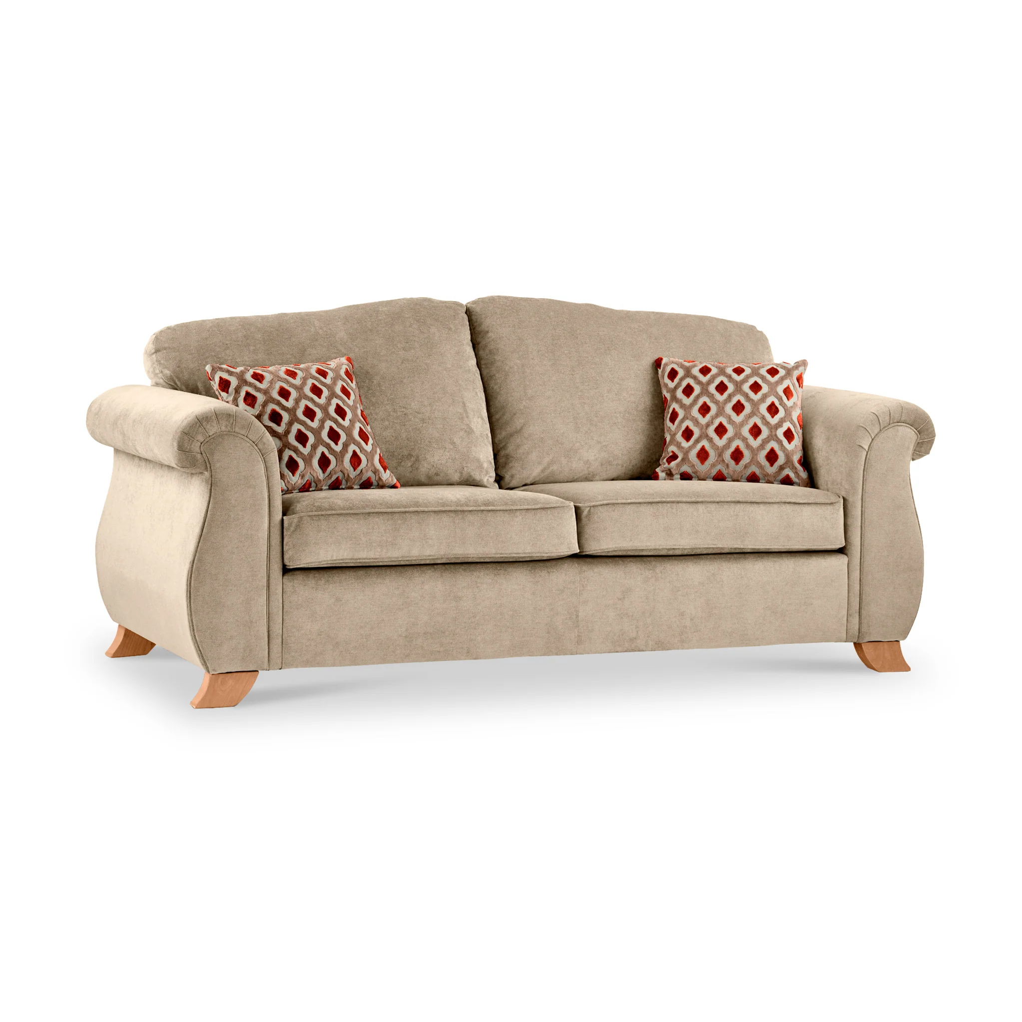 Ashwood Chenille 3 Seater Sofa - Image 4