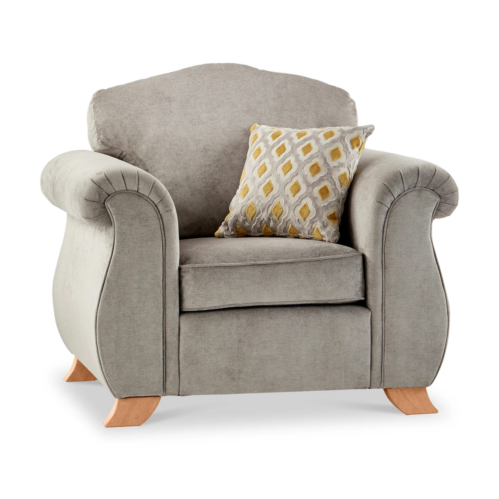 Ashwood Chenille Armchair - Image 11