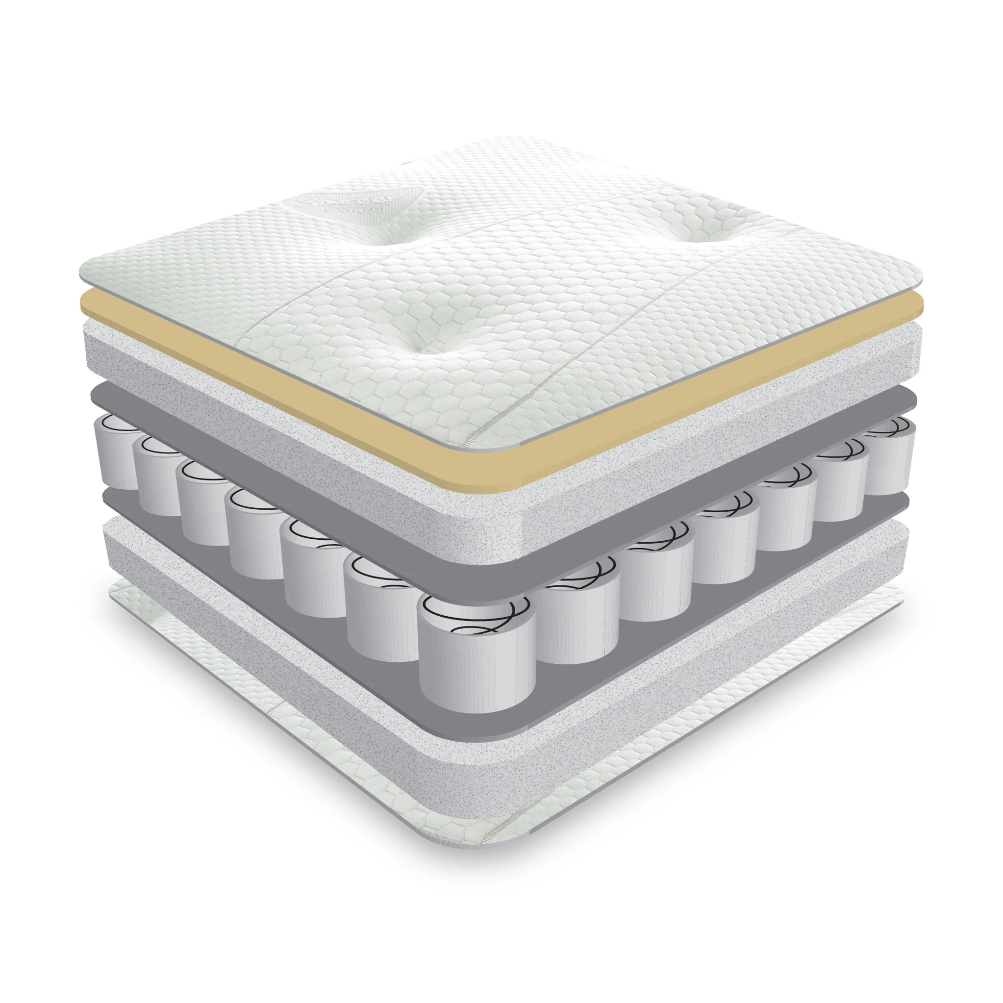 Aspire Pocket Sprung Memory Mattress - Image 3
