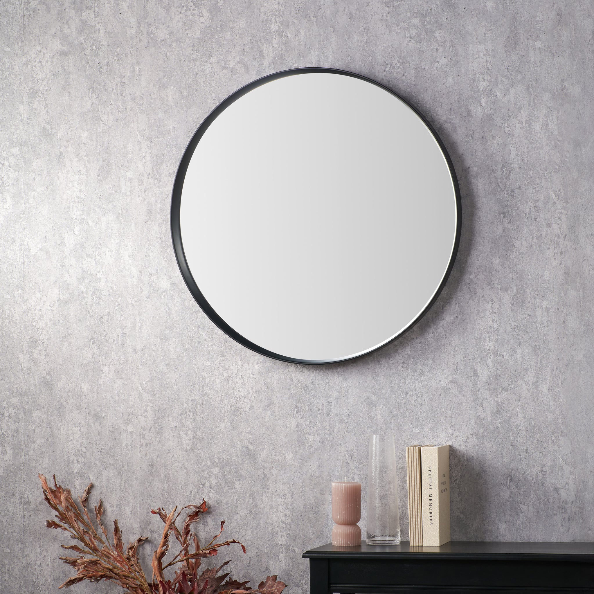 Aster Deep Edge Round Wall Mirror - Image 2